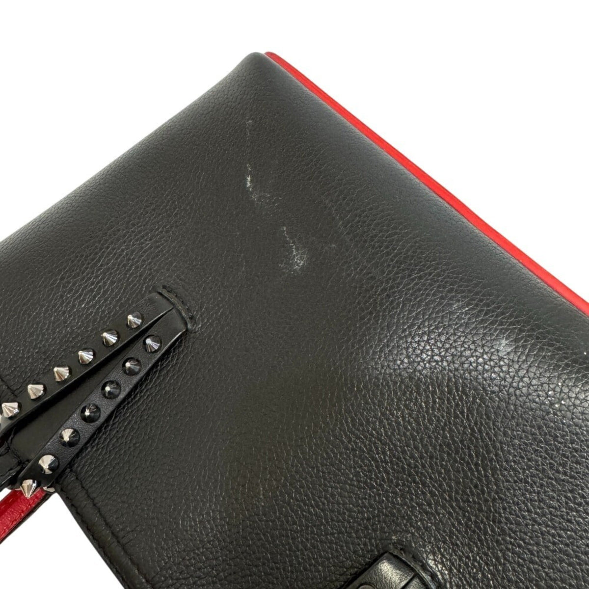 Christian Louboutin Black Leather Handbag (Pre-Owned)