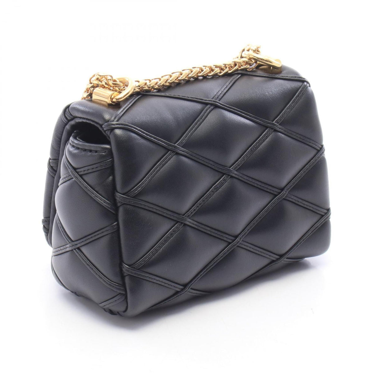 Louis Vuitton Black Noir Leather Handbag Shoulder Bag (Pre-Owned)