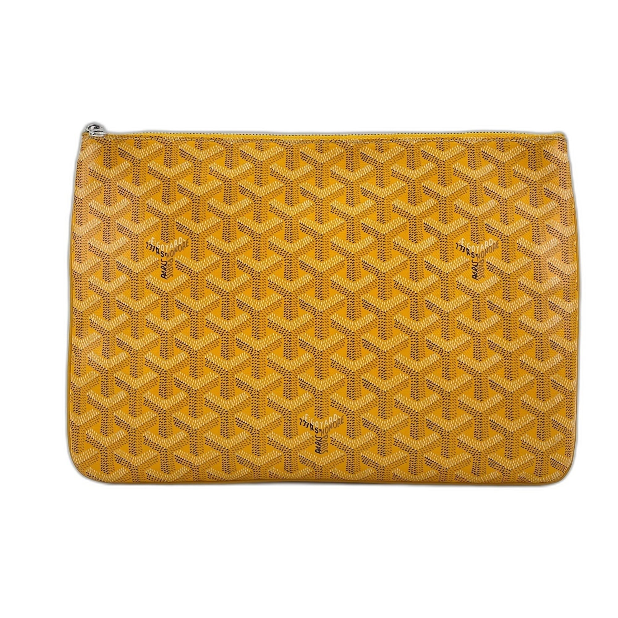 Goyard Yellow Pvc Clutch Bag (Pre-Owned)