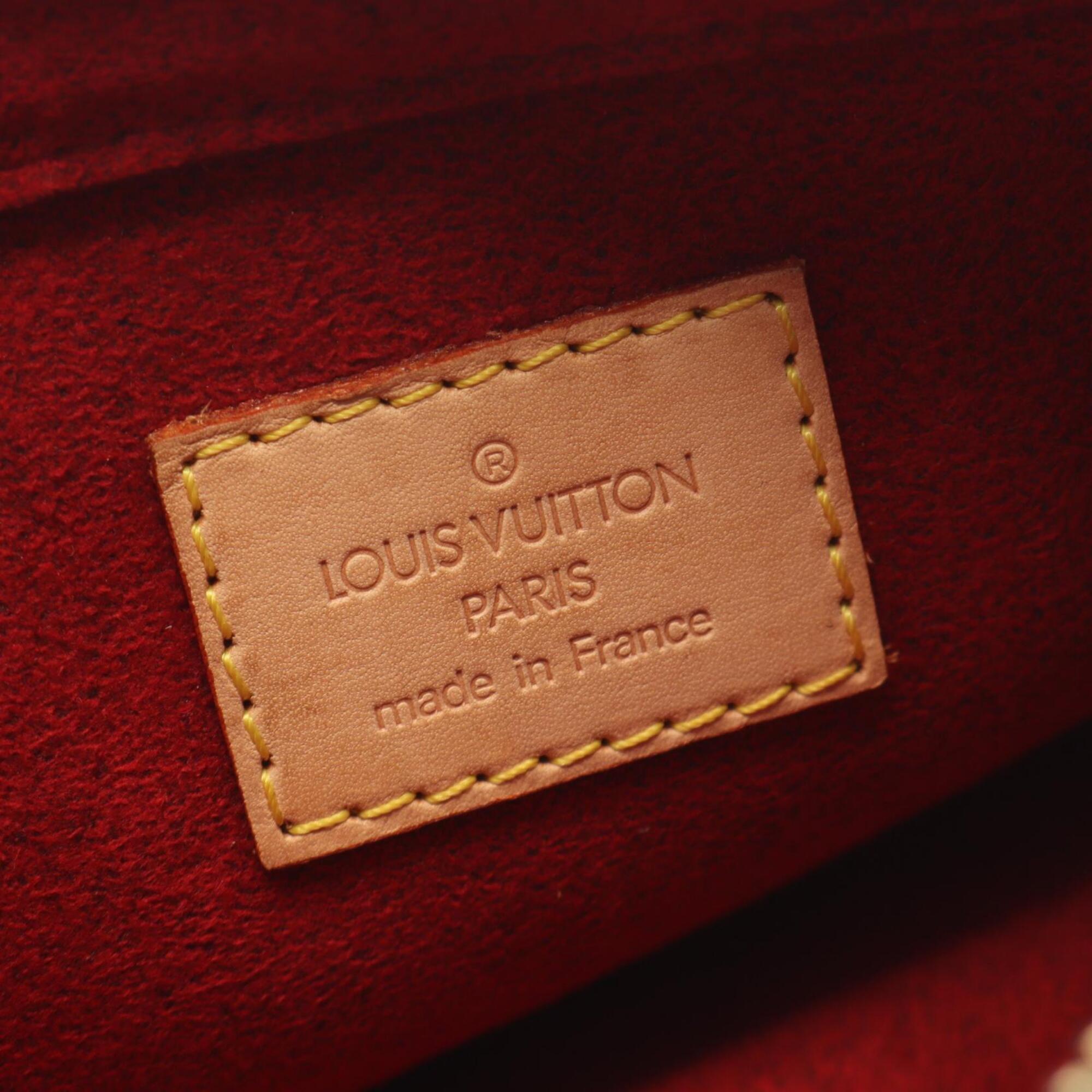 Louis Vuitton Brown Monogram Monogram Leather Handbag Shoulder Bag (Pre-Owned)