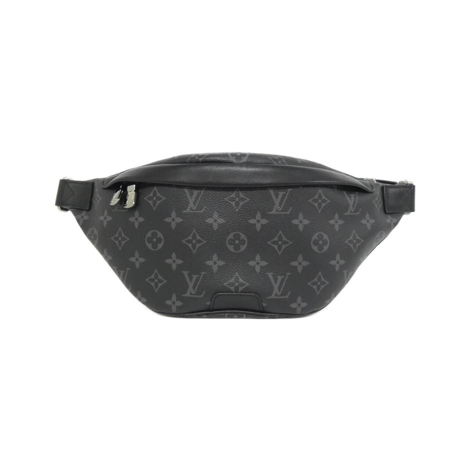 Louis Vuitton Black Coated Canvas Shoulder Bag (Pre-Owned)