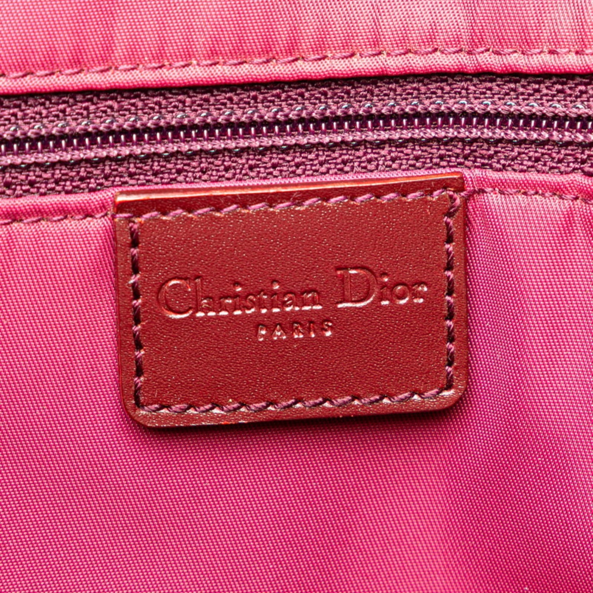 Christian Dior Trotter Bordeaux Trotter Shoulder Bag Tote Bag (Pre-Owned)