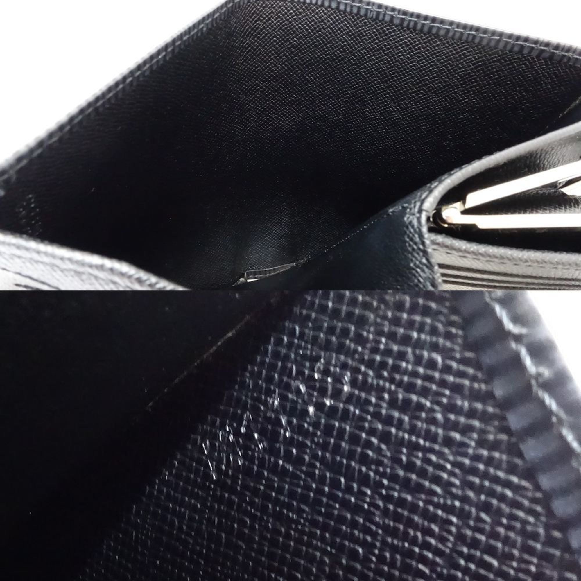 Louis Vuitton Epi Noir Leather Wallet (Bi-Fold) (Pre-Owned)