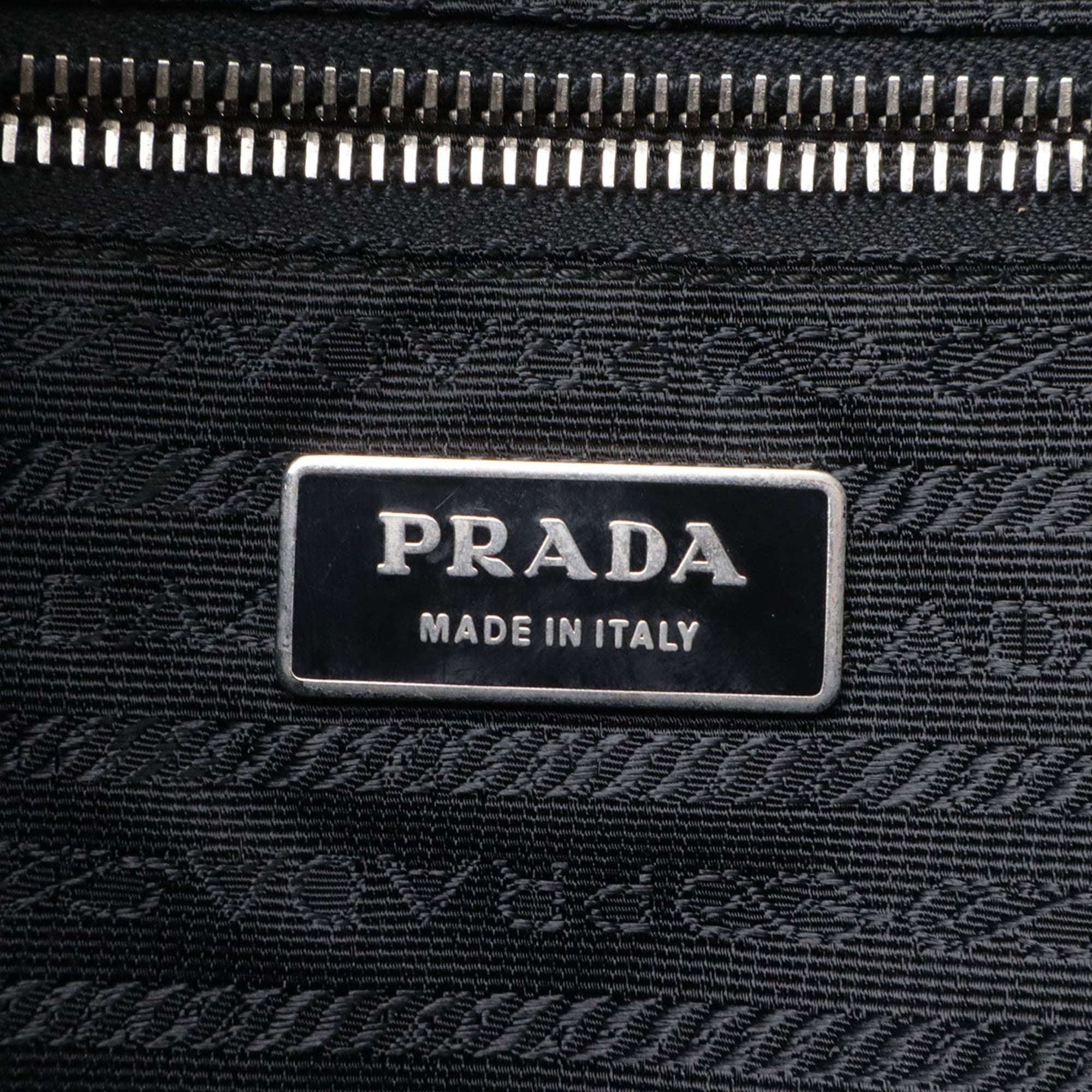 Prada Black Nylon Handbag Shoulder Bag Tote Bag (Pre-Owned)