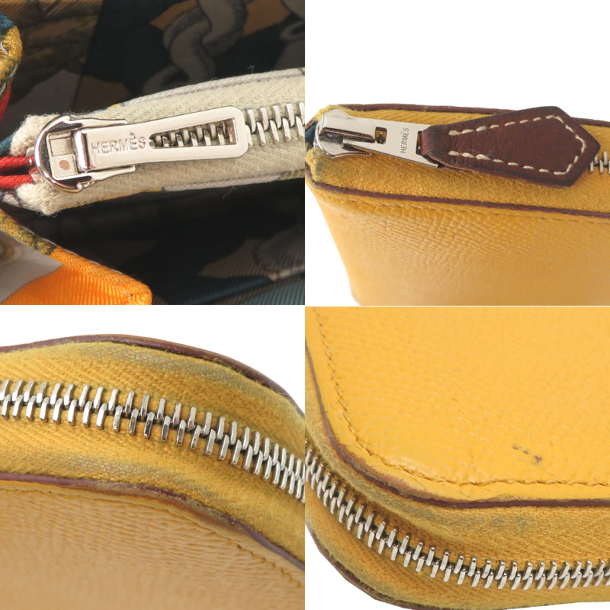Hermes Epsom Leather Long Wallet (Bi-Fold) (Pre-Owned)