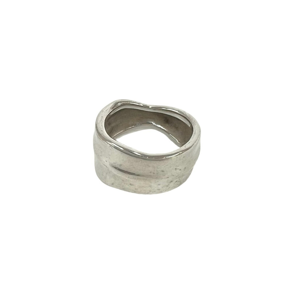 Tiffany Silver Silver 925 Band Ring (Pre-Owned)