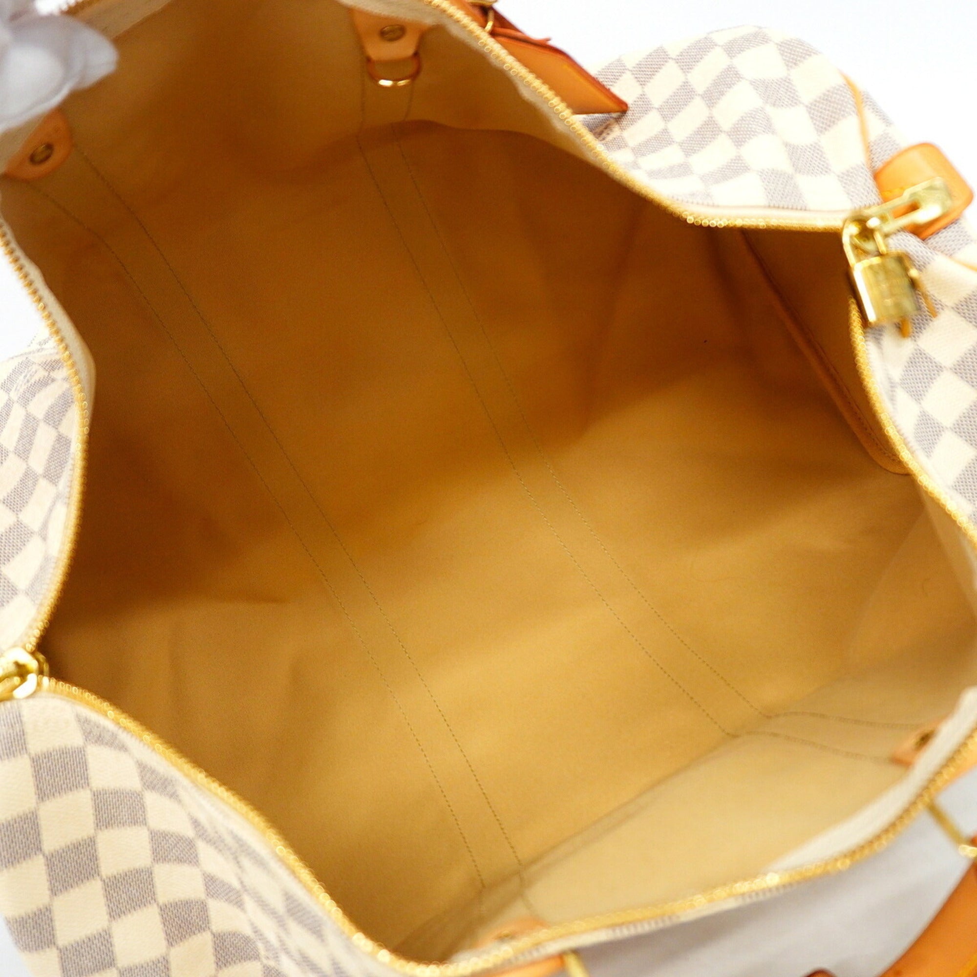 Louis Vuitton White Boston Bag (Pre-Owned)
