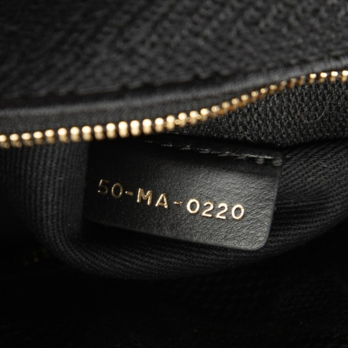 Christian Dior Black Canvas Handbag Shoulder Bag (Pre-Owned)