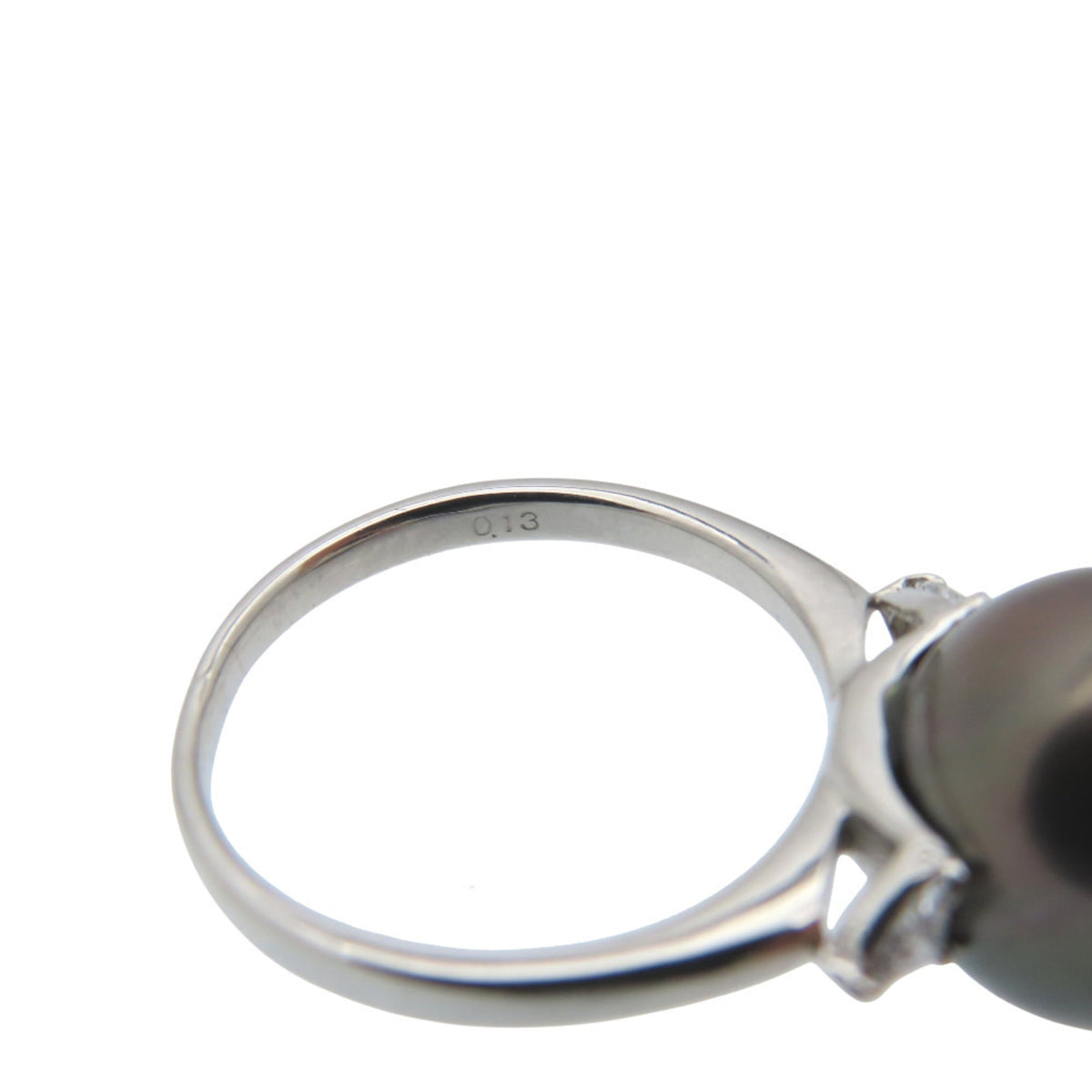 Hermes Silver Silver 925 Band Ring (Pre-Owned)