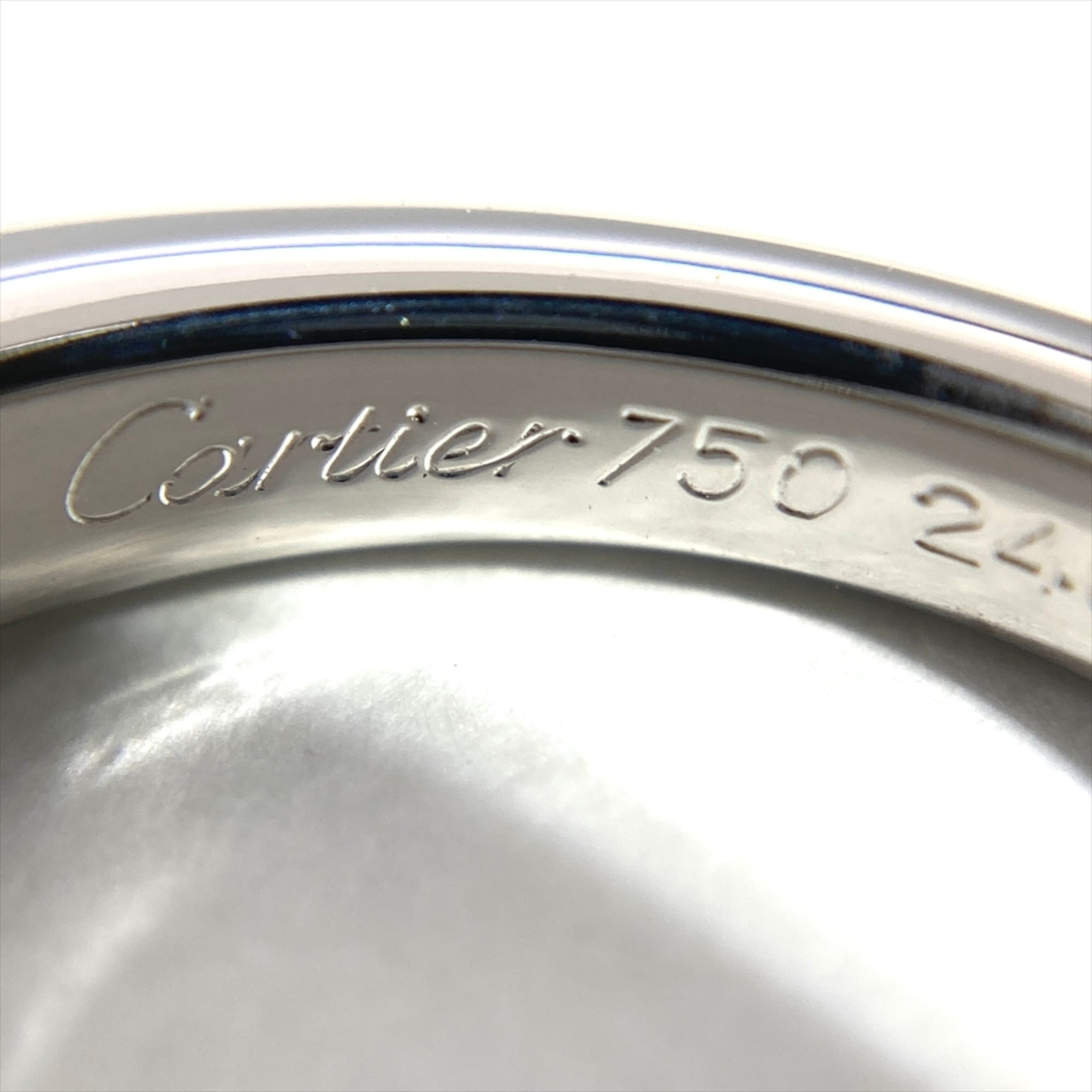Cartier White Gold (18K) Band Ring (Pre-Owned)