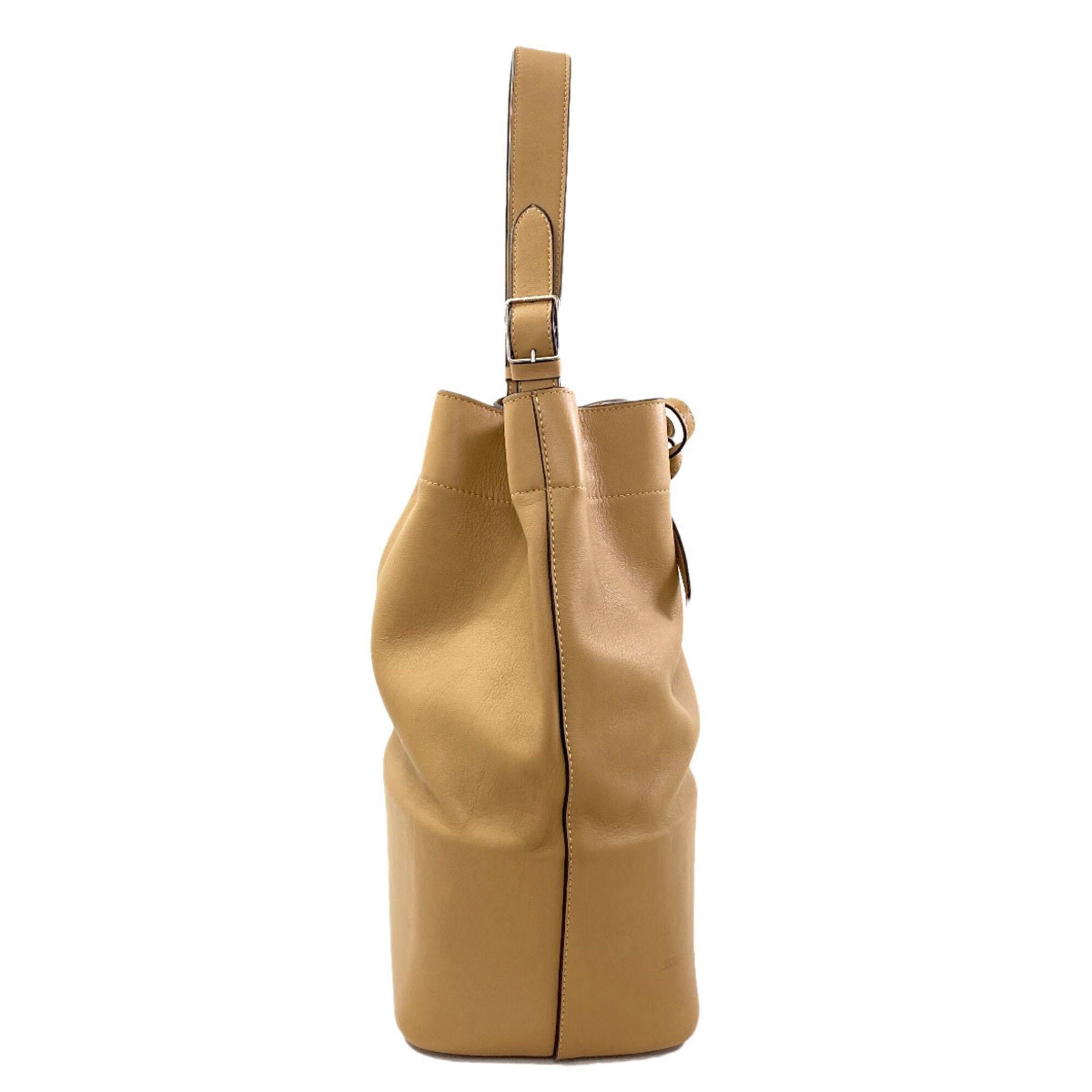 Celine Brown Leather Shoulder Bag (Pre-Owned)