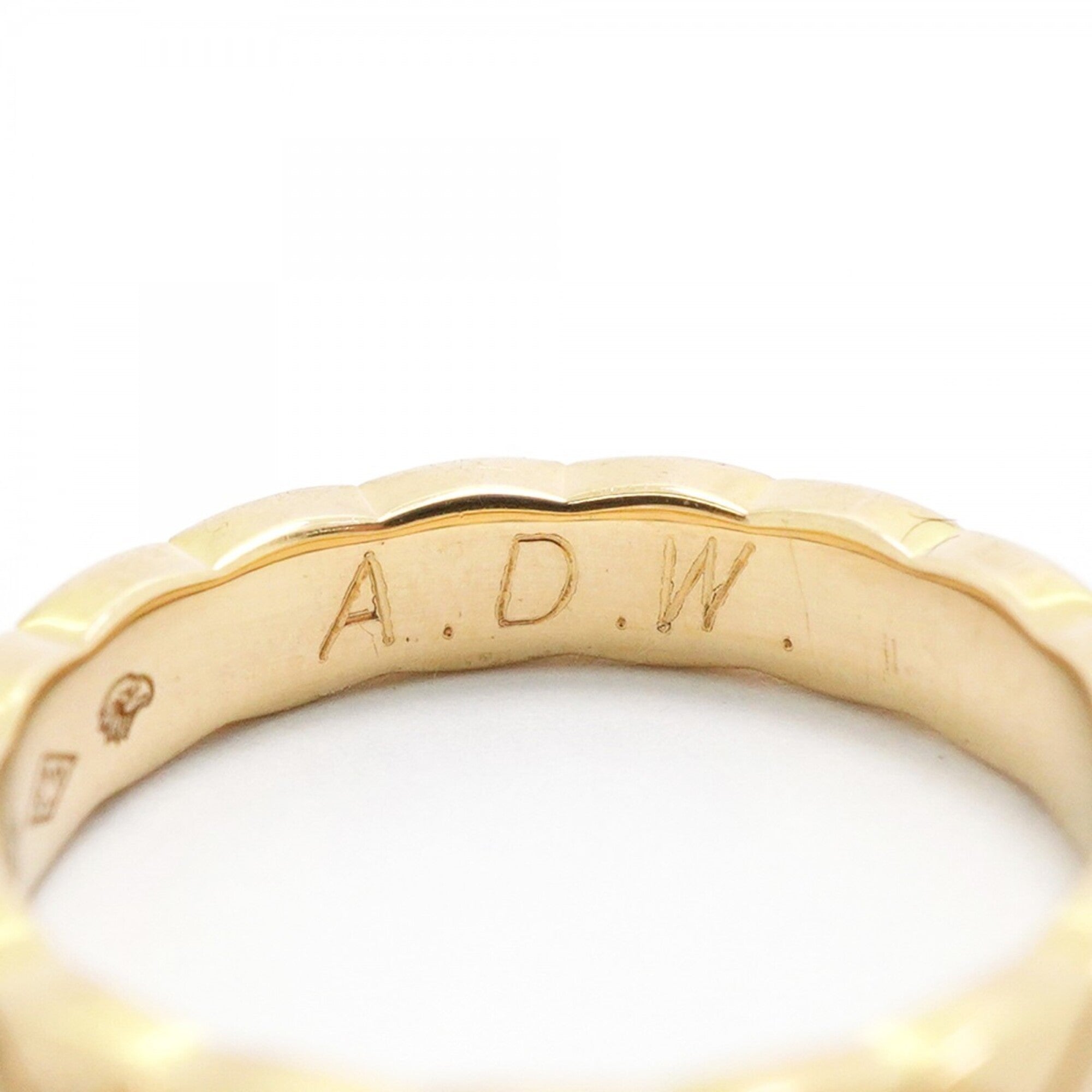 Chanel Yellow Gold (18K) Band Ring (Pre-Owned)