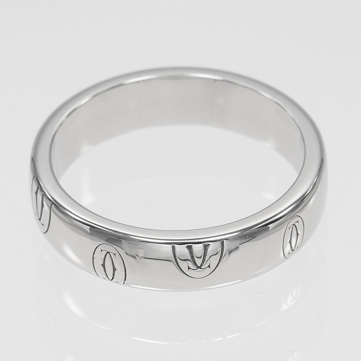 Cartier Platinum 950 Band Ring (Pre-Owned)