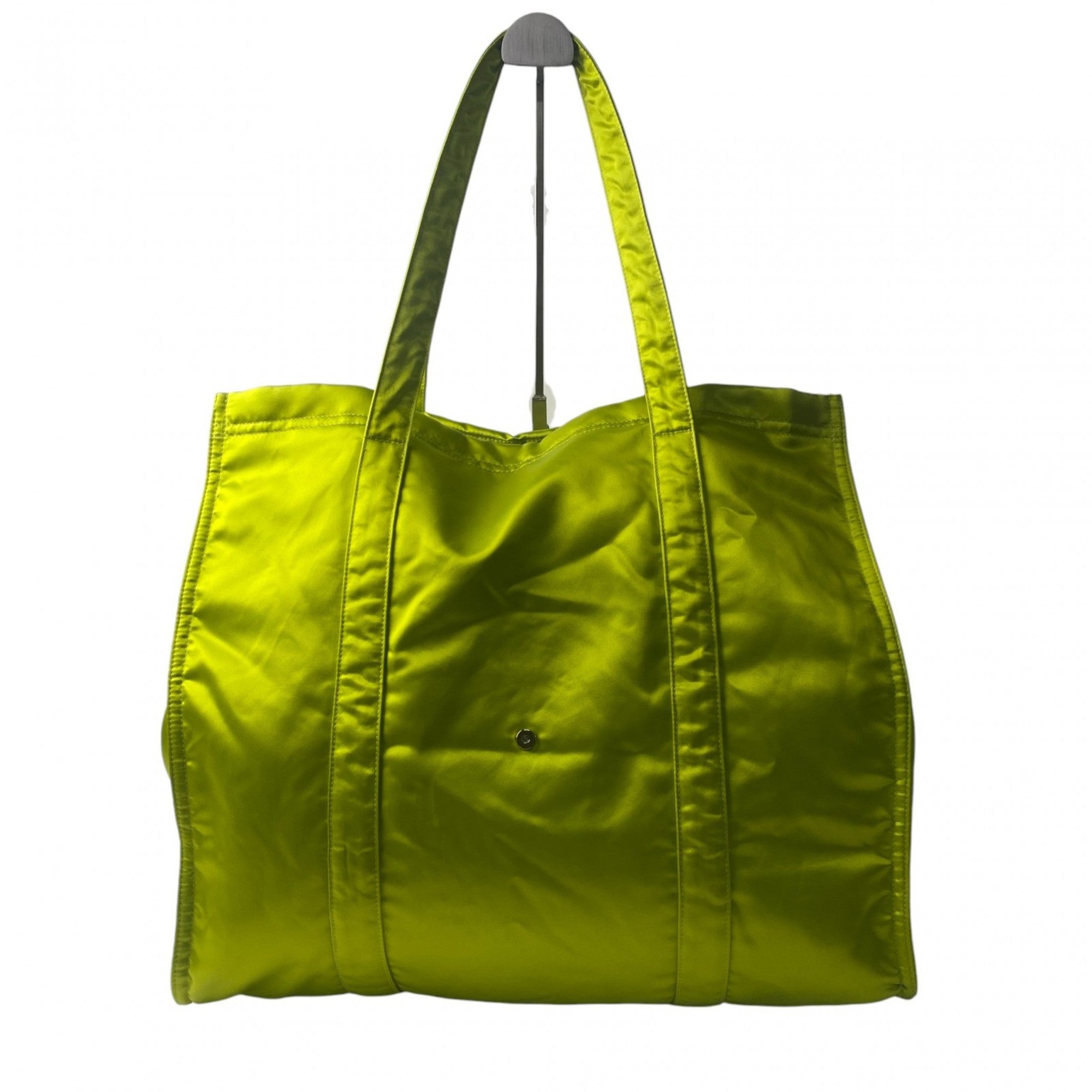Fendi Green Yellow Nylon Eco-Bag Tote Bag (Pre-Owned)