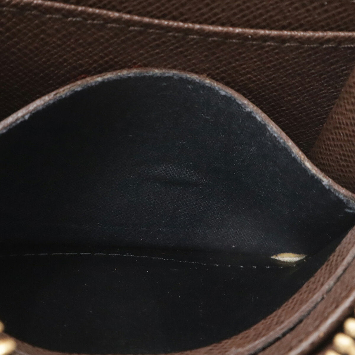 Louis Vuitton Brown Pvc Coated Canvas Coin Purse/Coin Case (Pre-Owned)