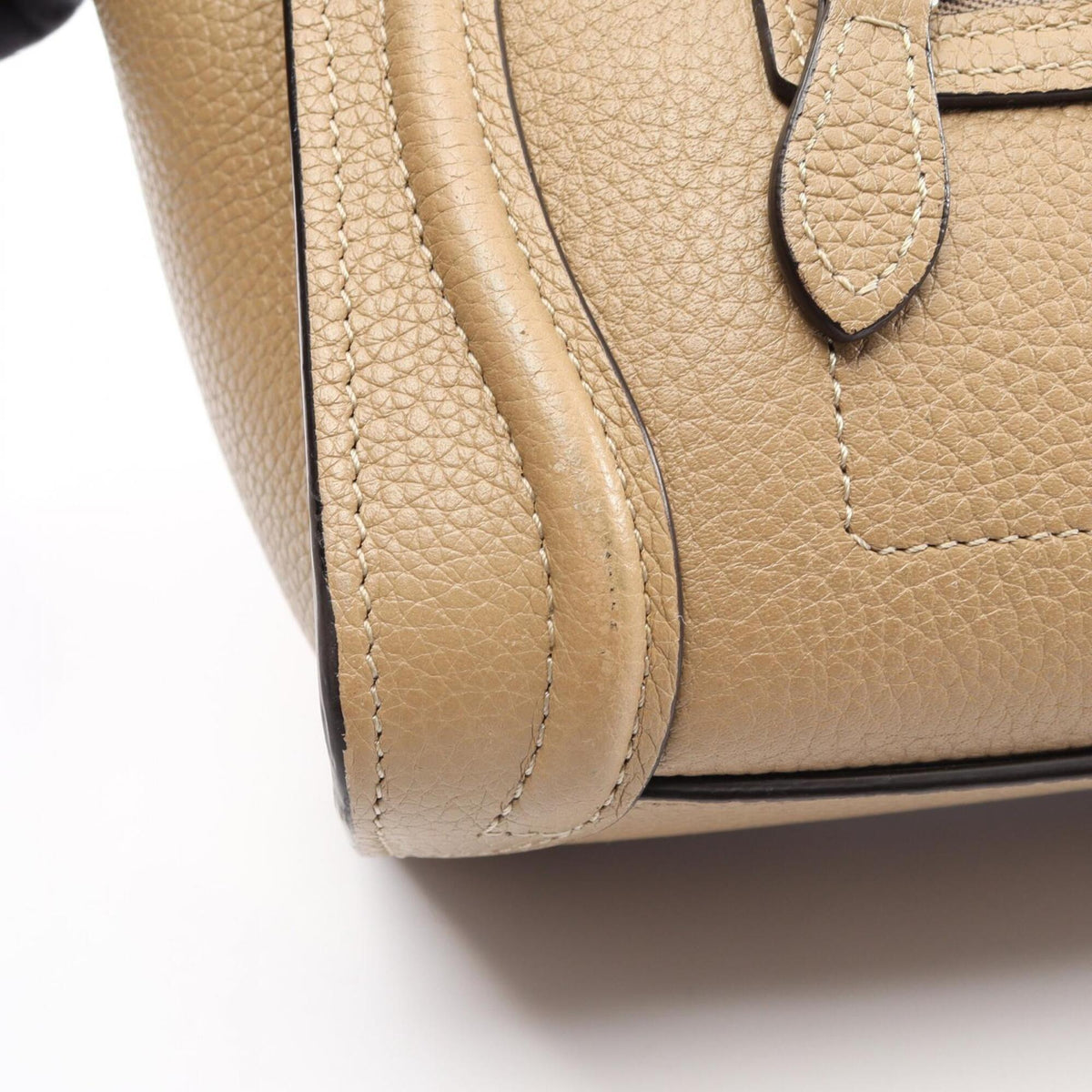 Celine Beige Leather Handbag (Pre-Owned)