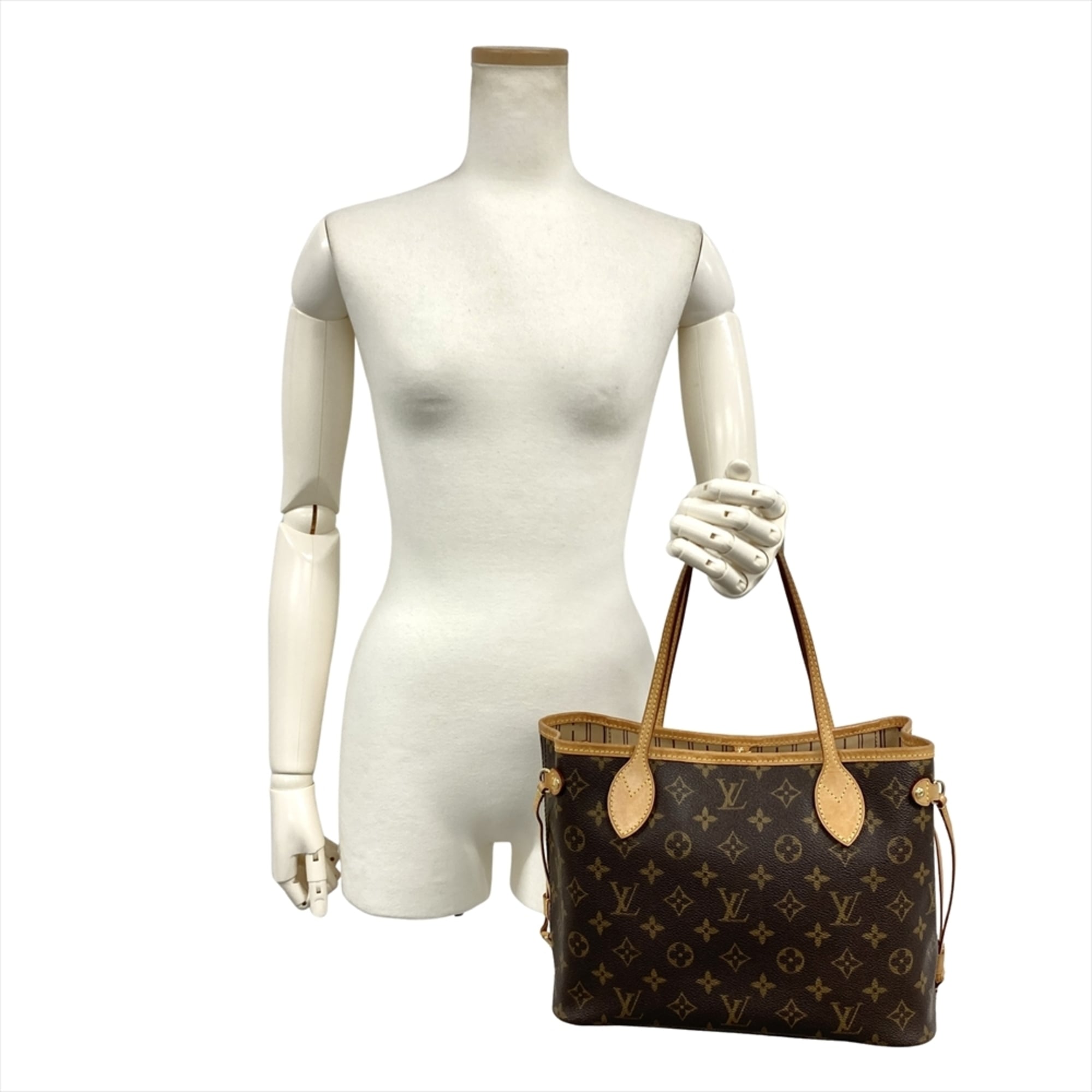 Louis Vuitton Brown Monogram Canvas Tote Bag (Pre-Owned)