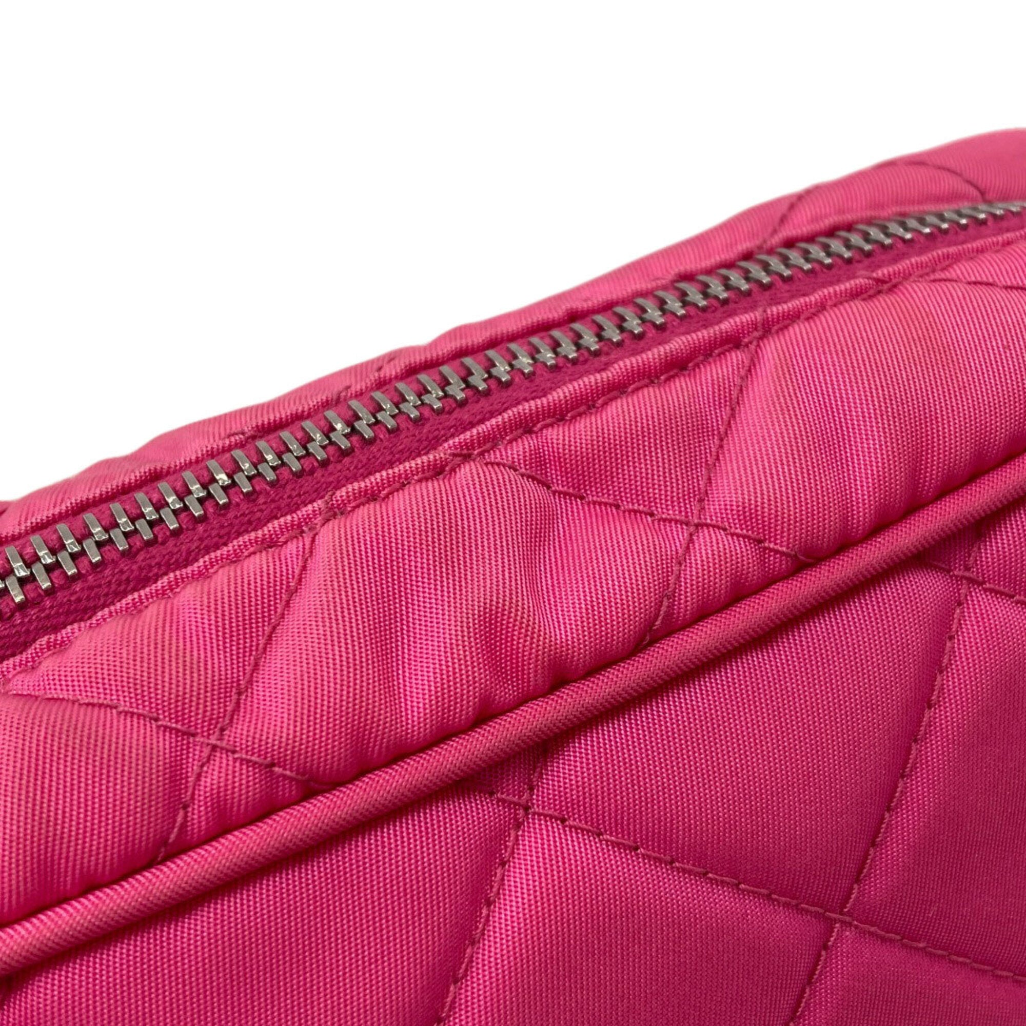 Prada Pink Nylon Shoulder Bag (Pre-Owned)
