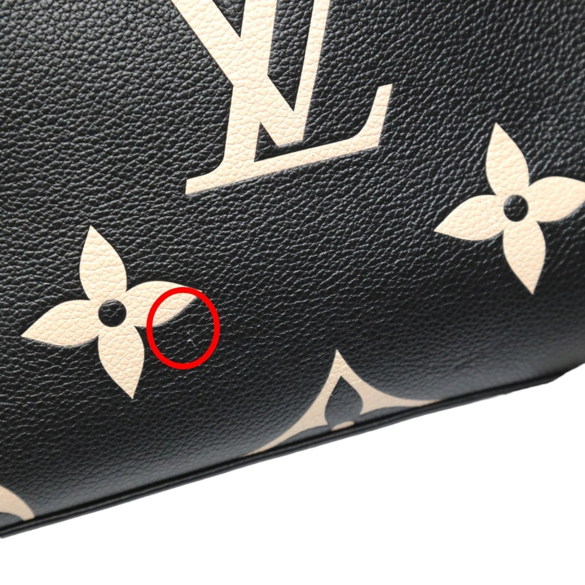 Louis Vuitton Black Monogram Empreinte Shoulder Bag (Pre-Owned)