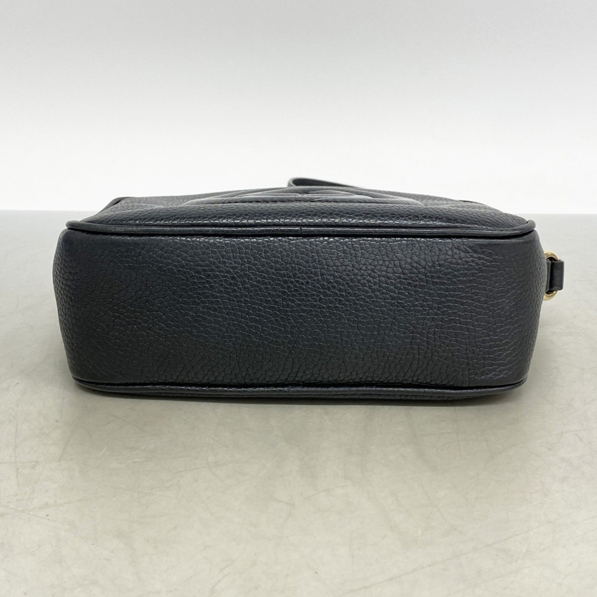Gucci Black Leather Shoulder Bag (Pre-Owned)