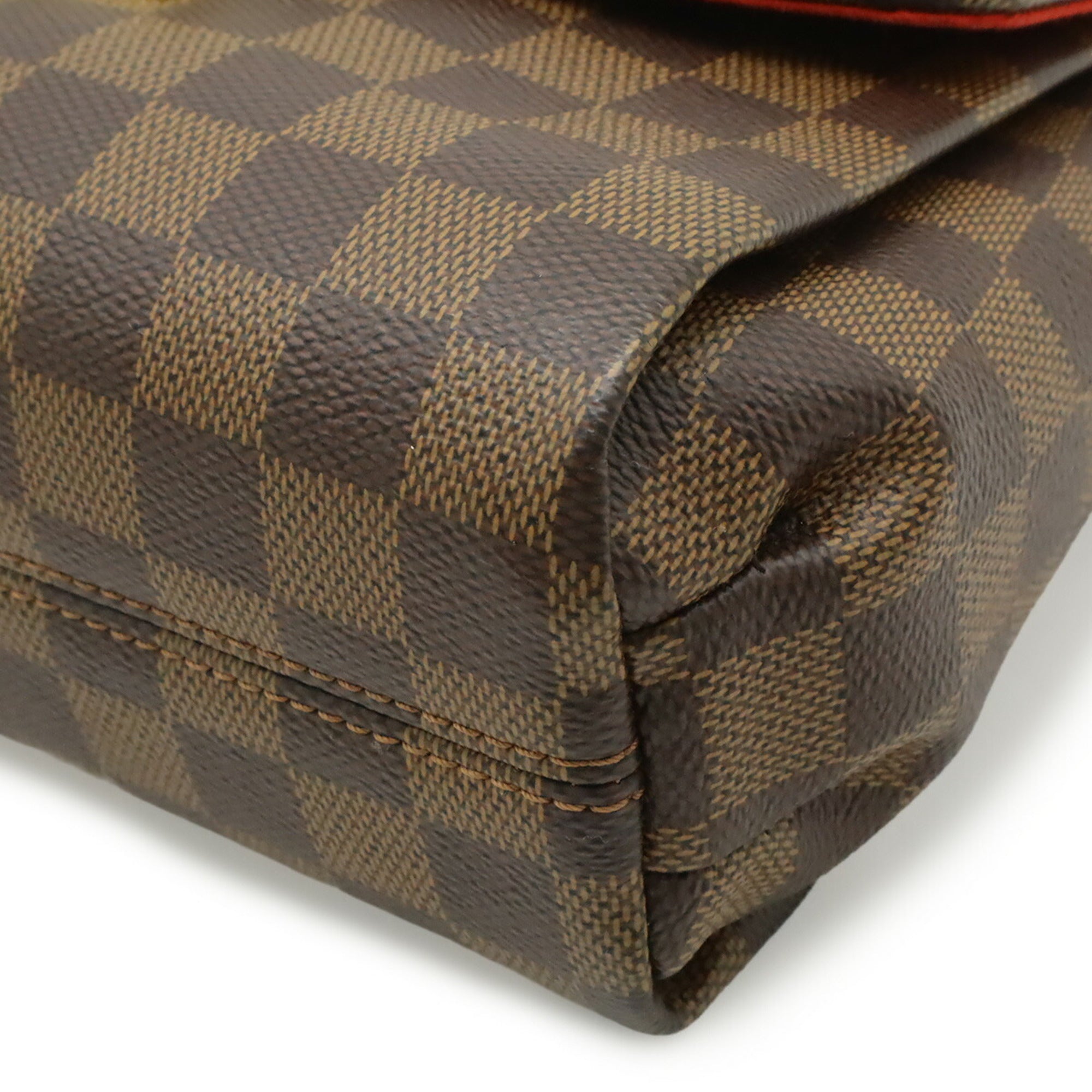 Louis Vuitton Damier Brown Pvc Handbag Shoulder Bag (Pre-Owned)