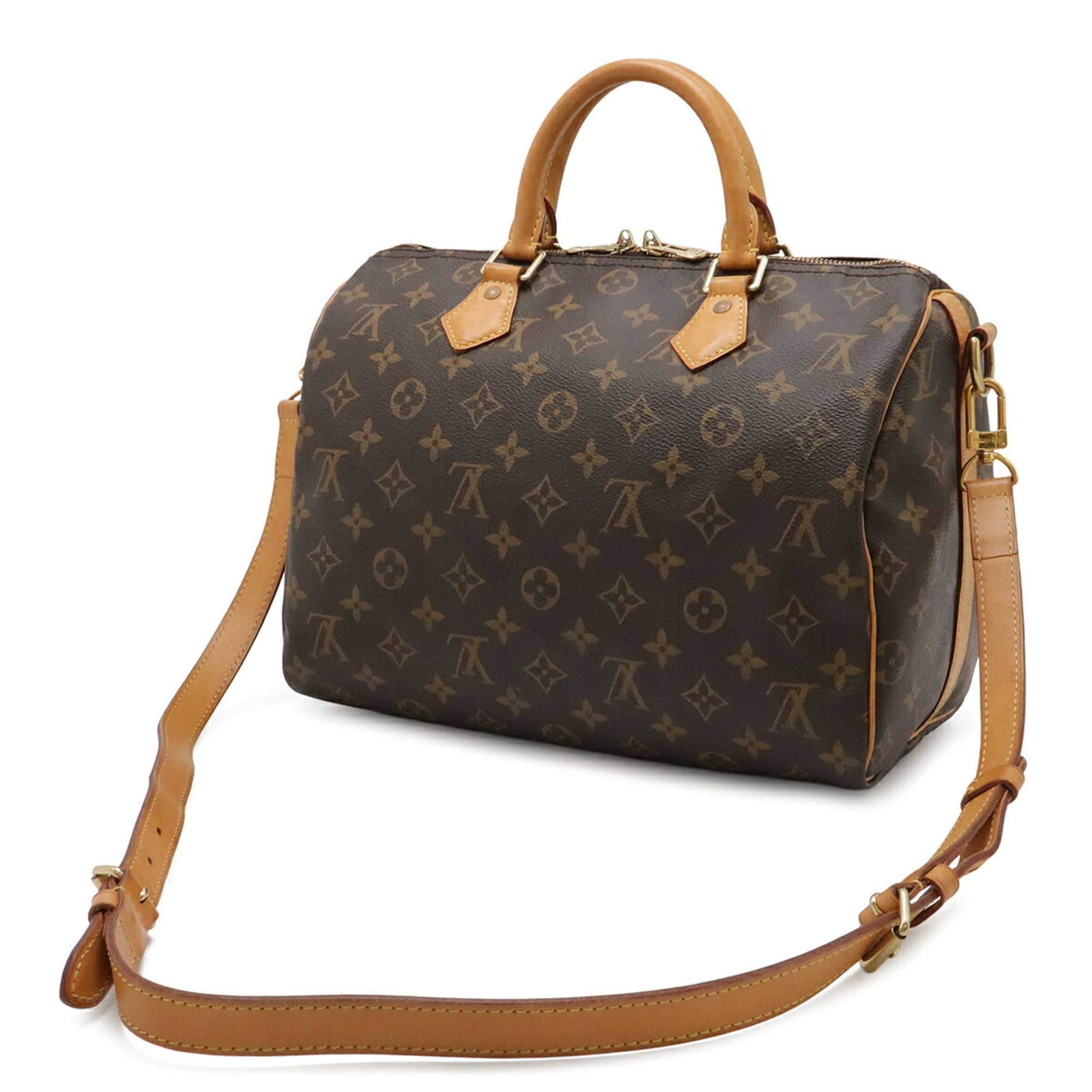 Louis Vuitton Brown Monogram Monogram Handbag Shoulder Bag (Pre-Owned)
