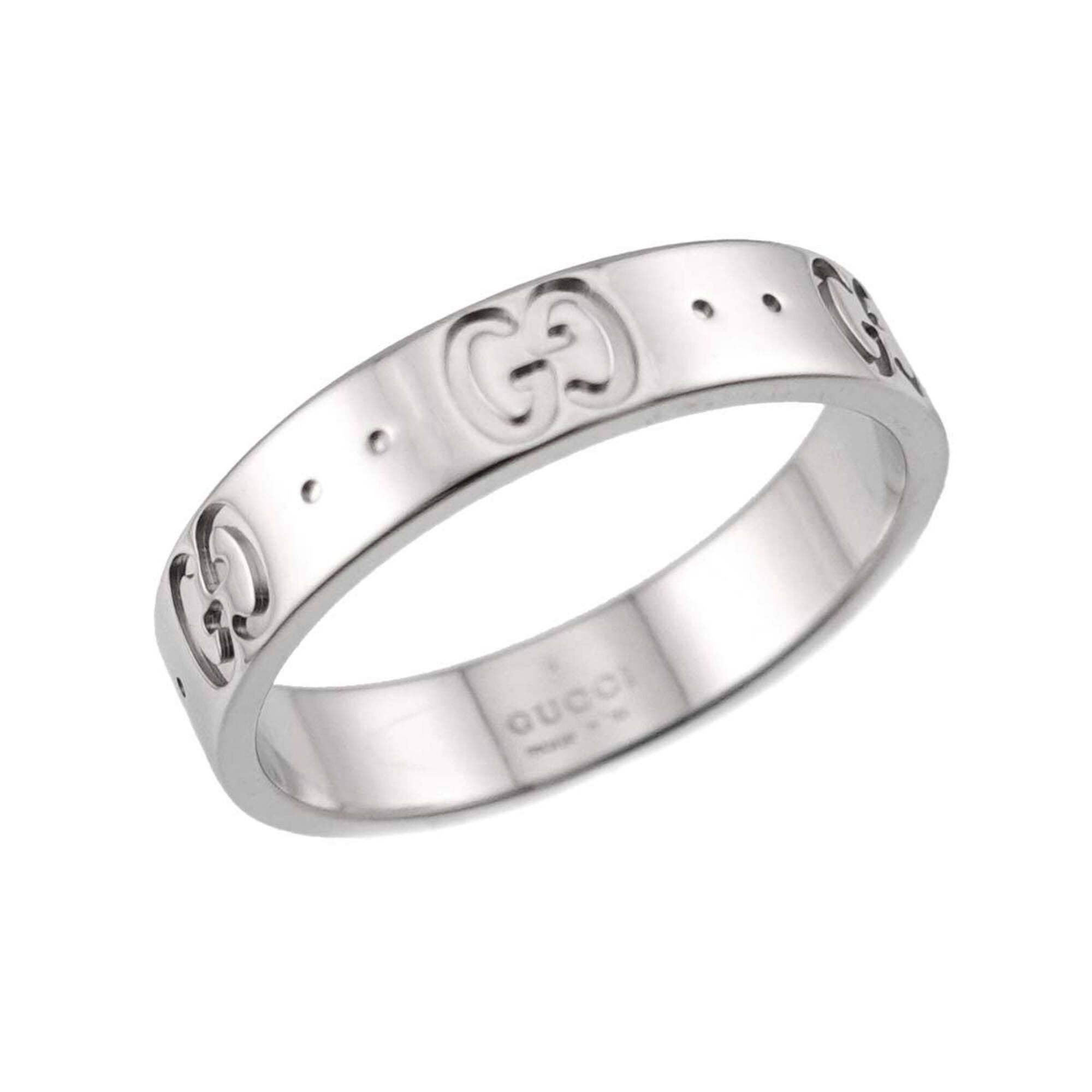 Gucci White Gold (18K) Band Ring (Pre-Owned)