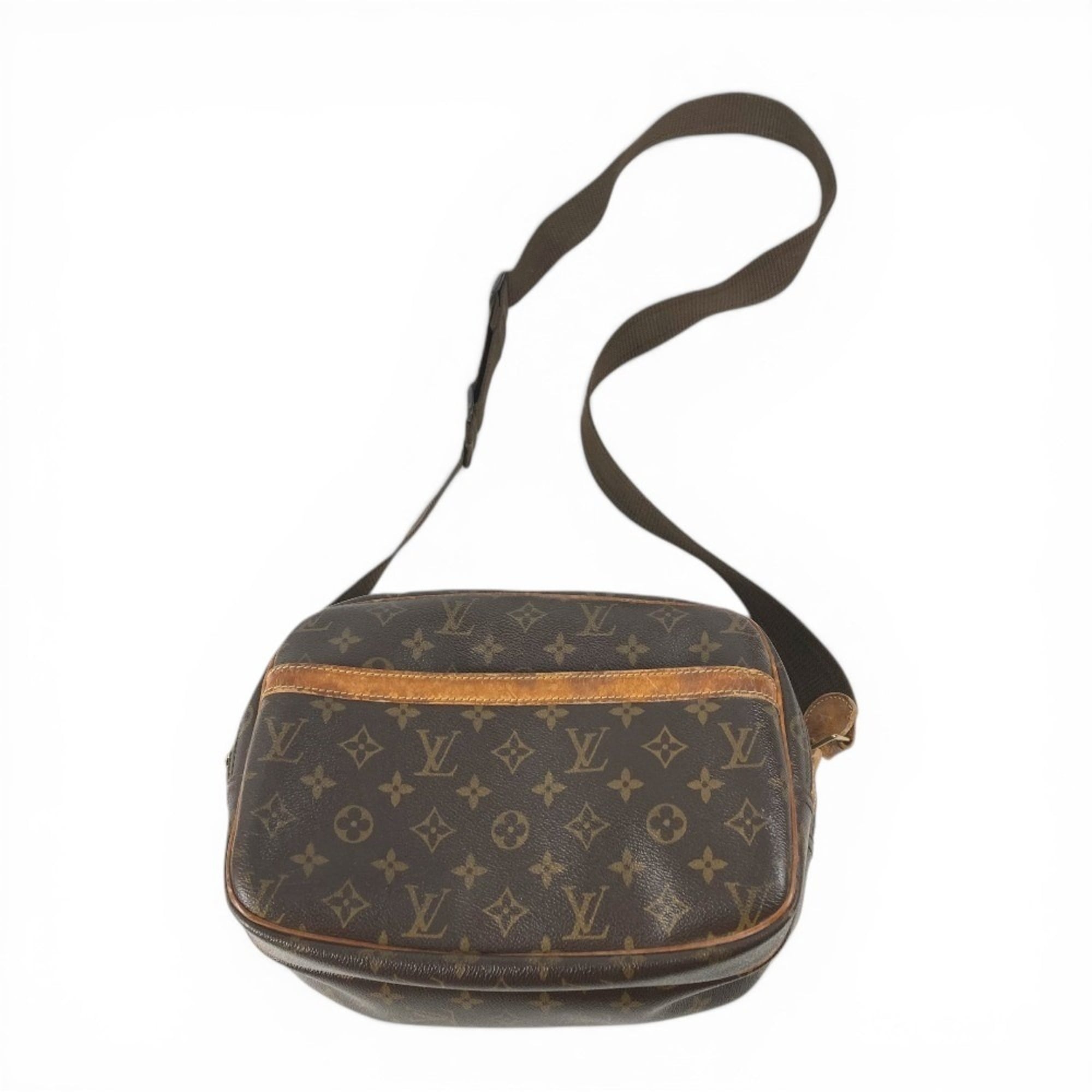 Louis Vuitton Brown Monogram Shoulder Bag (Pre-Owned)