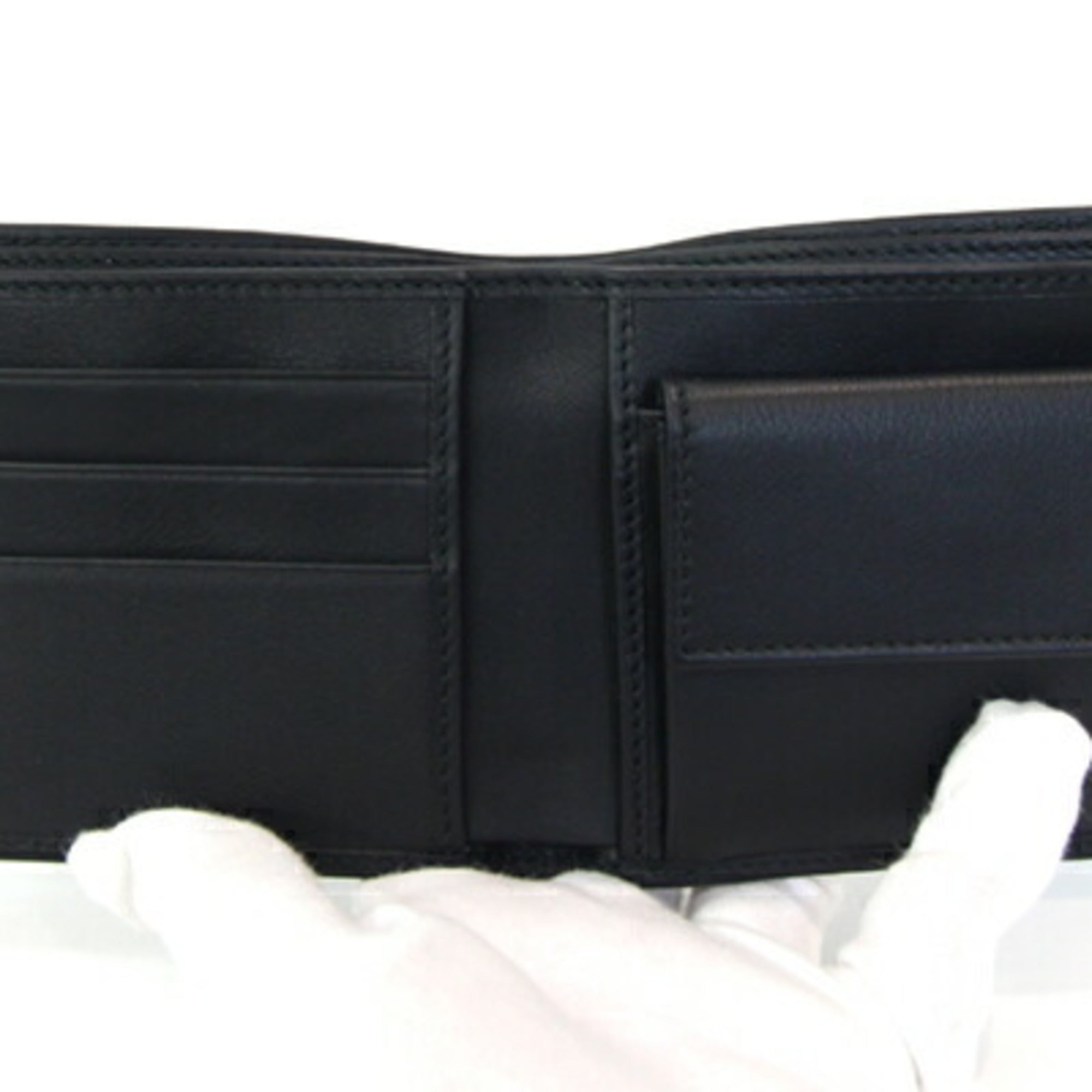 Gucci Black Leather Wallet (Bi-Fold) (Pre-Owned)