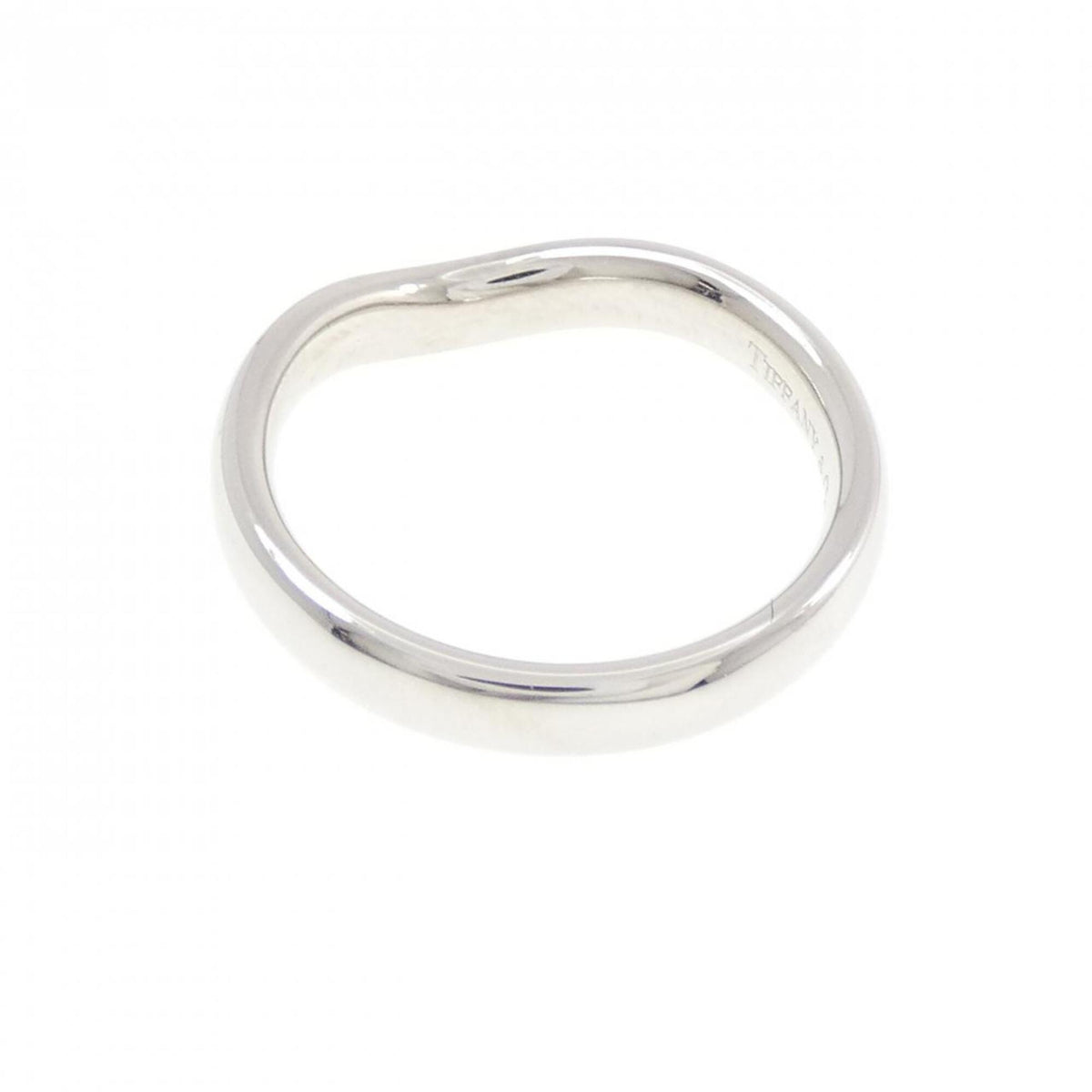 Tiffany Platinum 950 Band Ring (Pre-Owned)