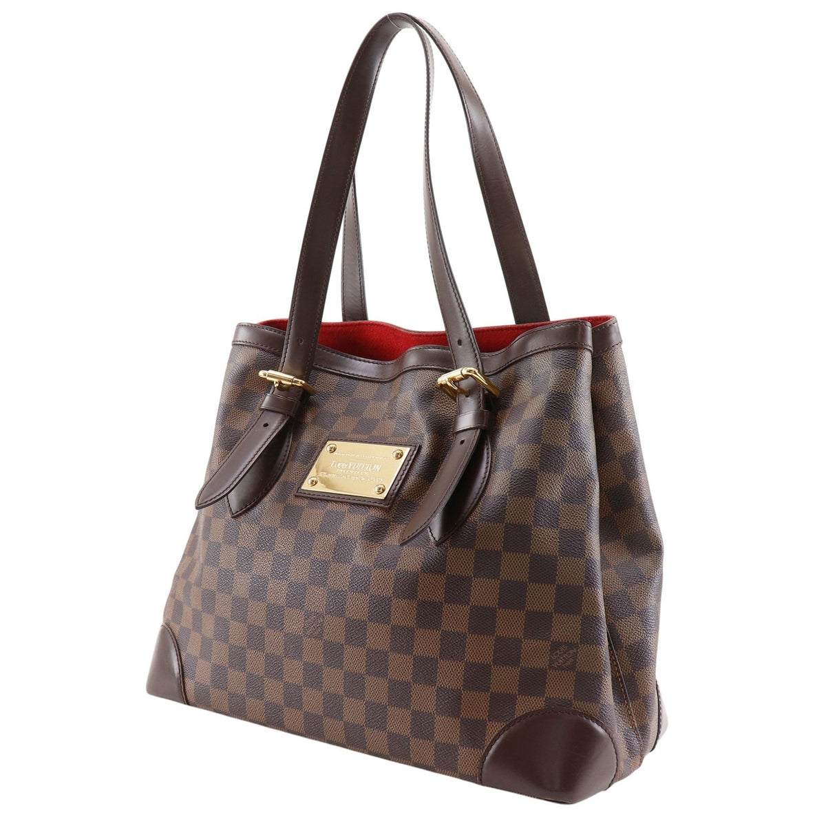 Louis Vuitton Damier Brown Damier Canvas Tote Bag (Pre-Owned)