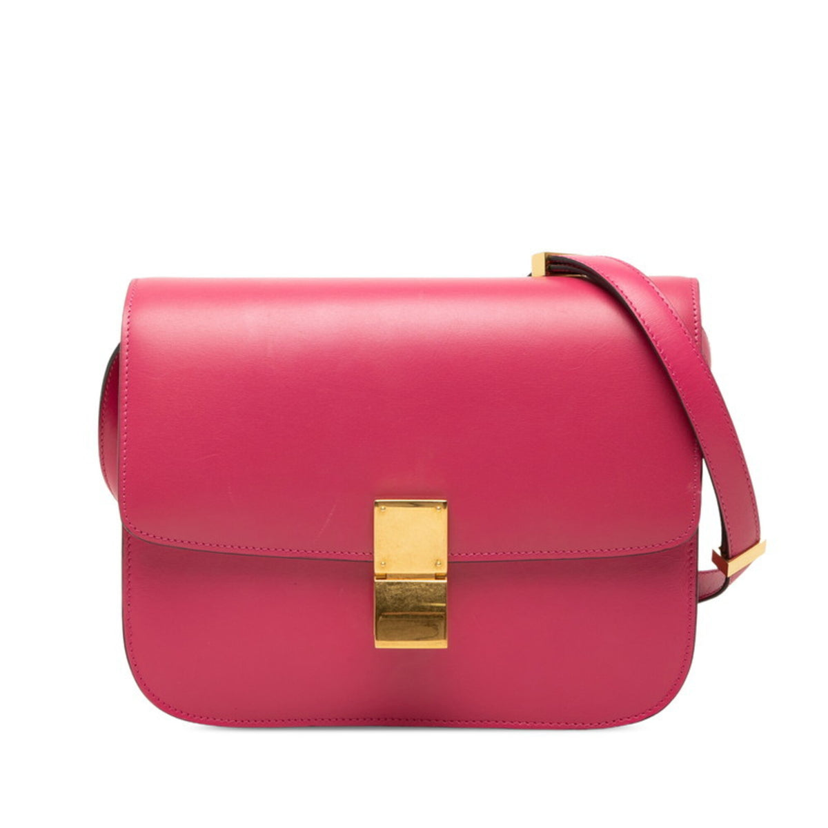Celine Pink Leather Shoulder Bag (Pre-Owned)