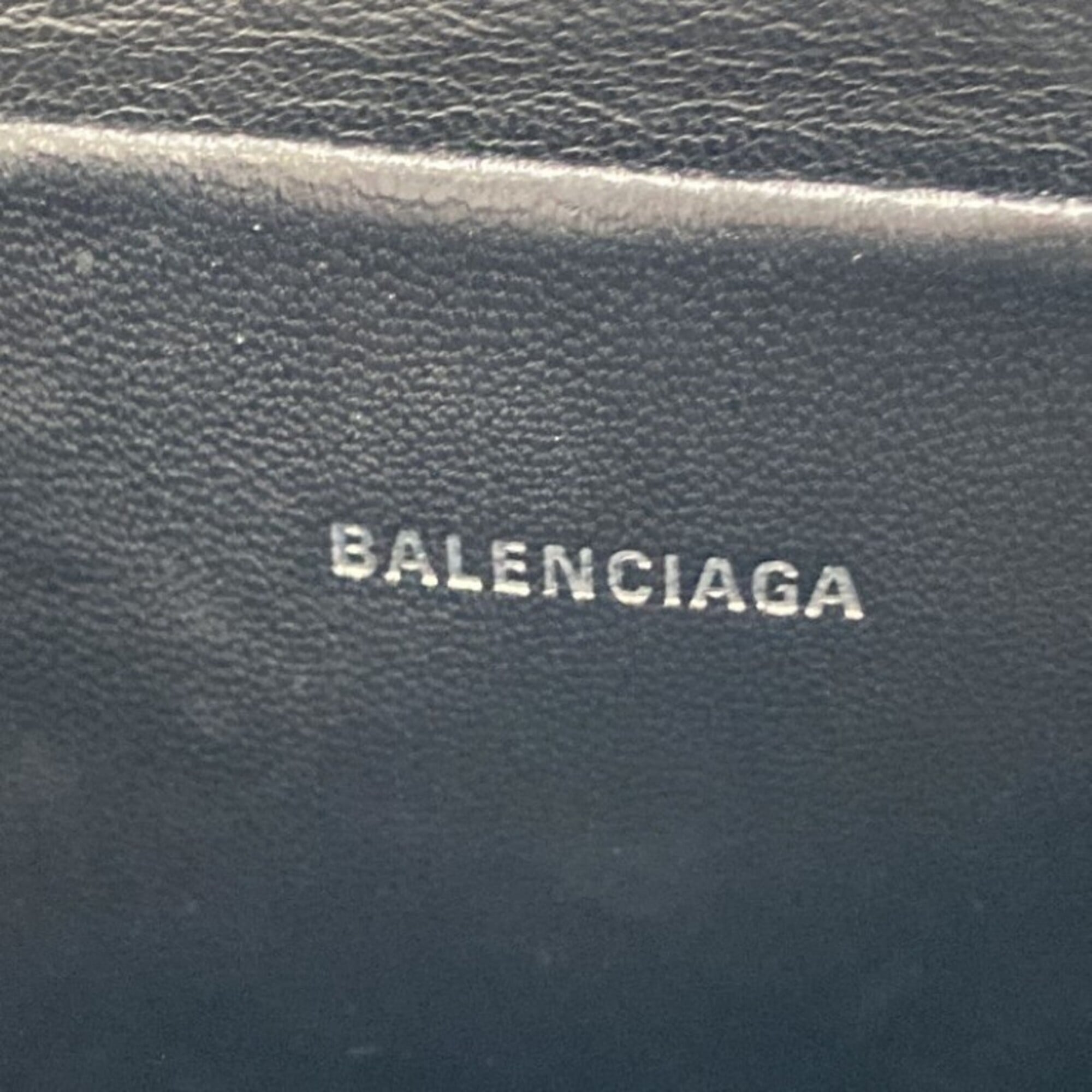 Balenciaga Black Leather Pouch (Pre-Owned)