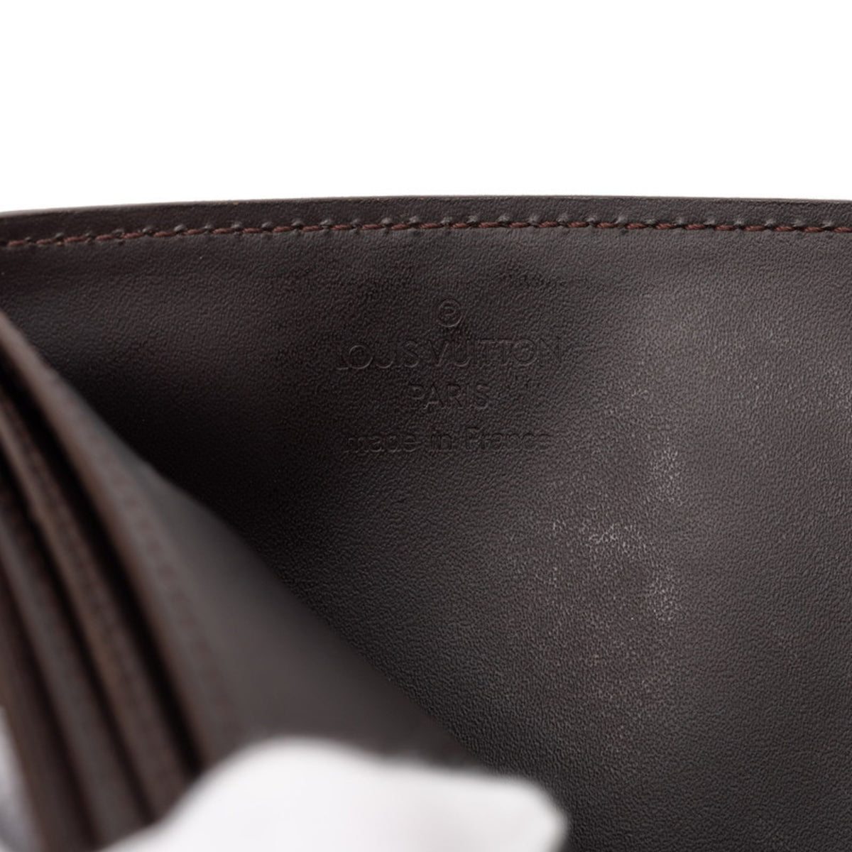 Louis Vuitton Brown Monogram Glacé Monogram Monogram Coin Purse/Coin Case (Pre-Owned)