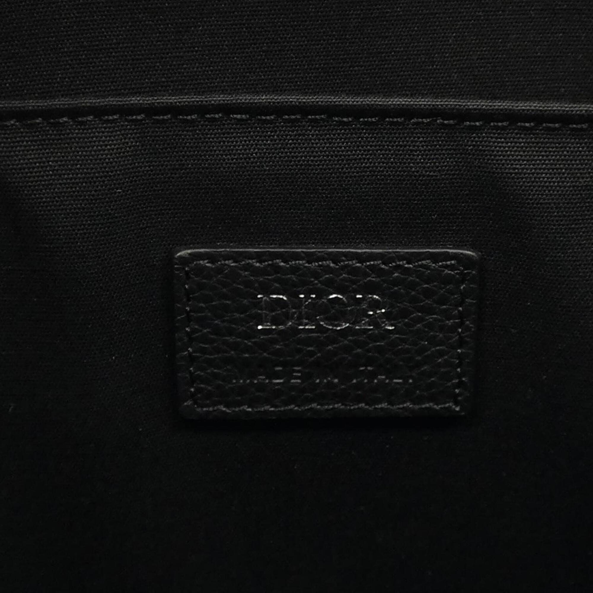 Christian Dior Beige Navy Handbag (Pre-Owned)