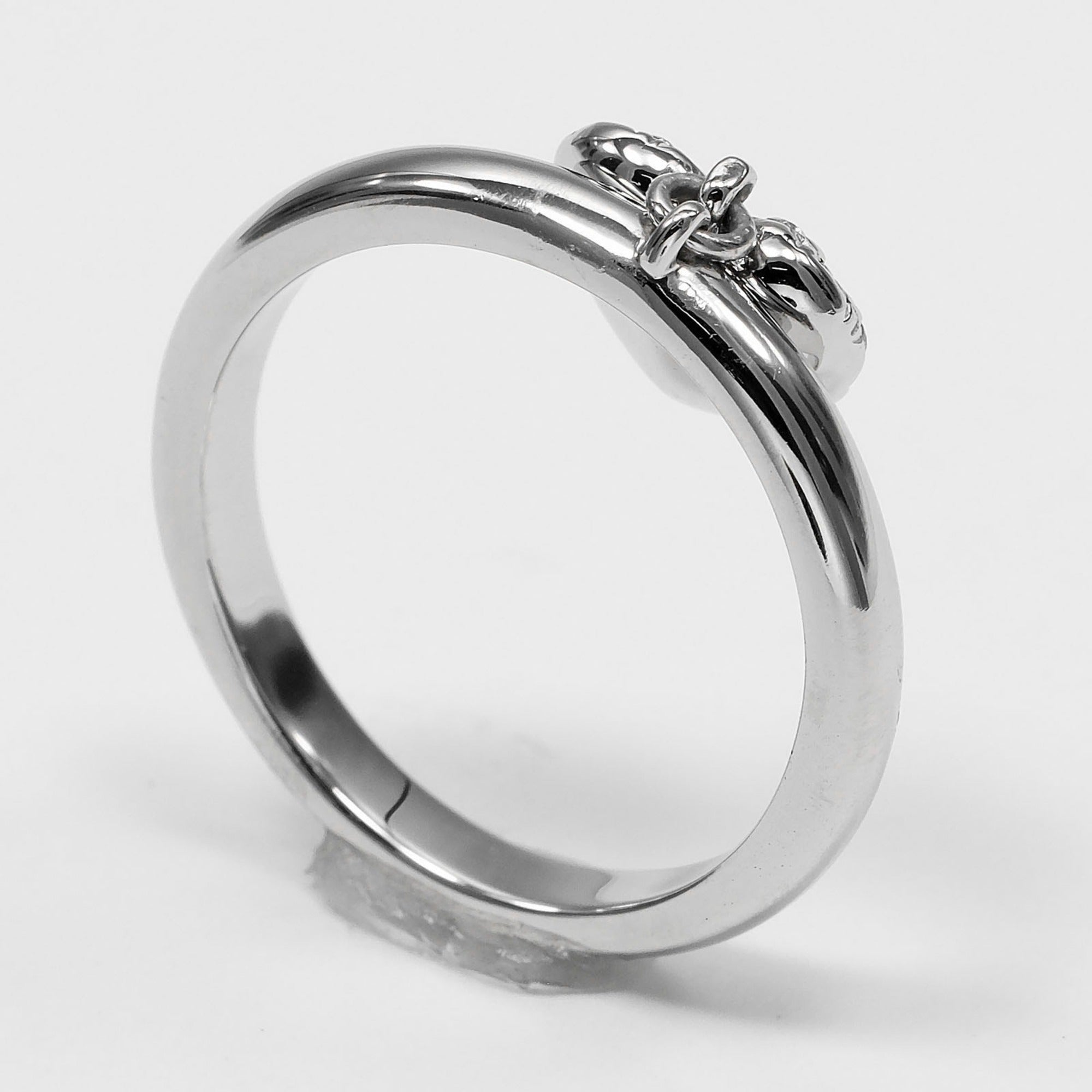 Tiffany Platinum Platinum 950 Band Ring (Pre-Owned)