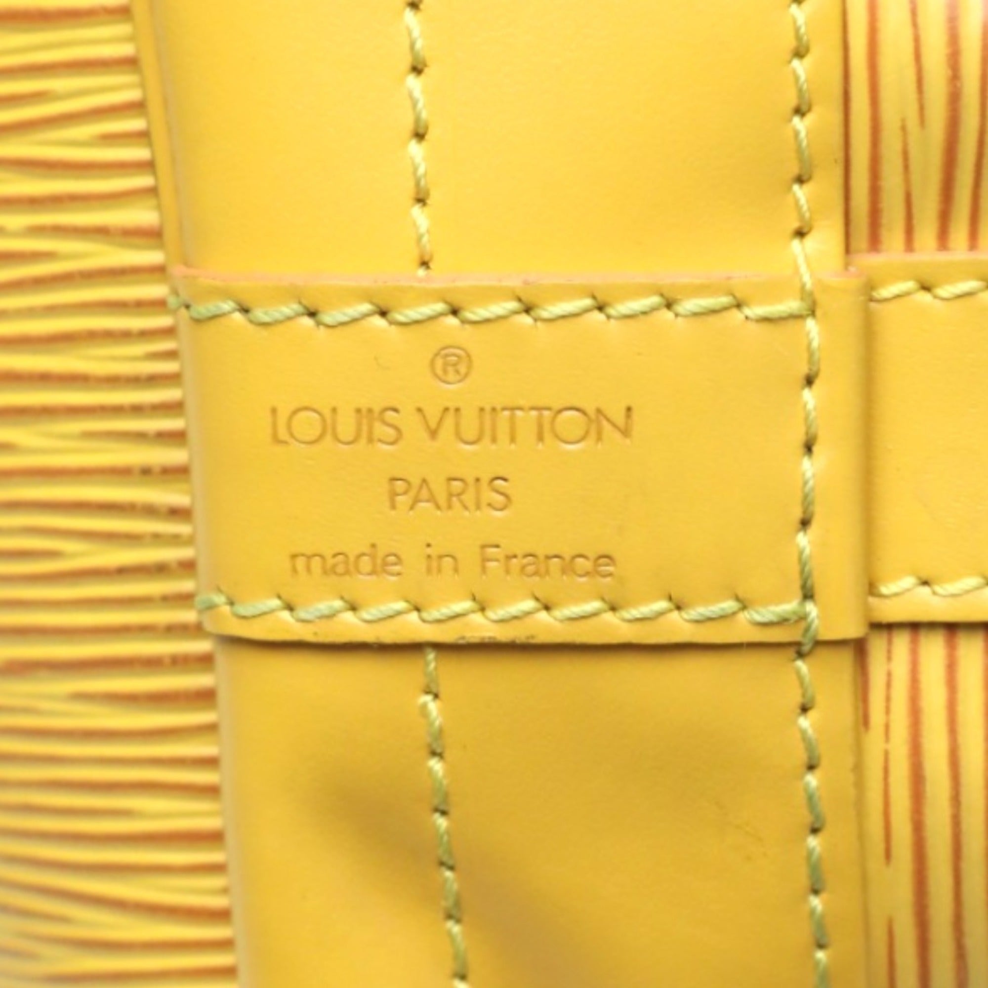 Louis Vuitton Yellow Epi Leather Shoulder Bag (Pre-Owned)