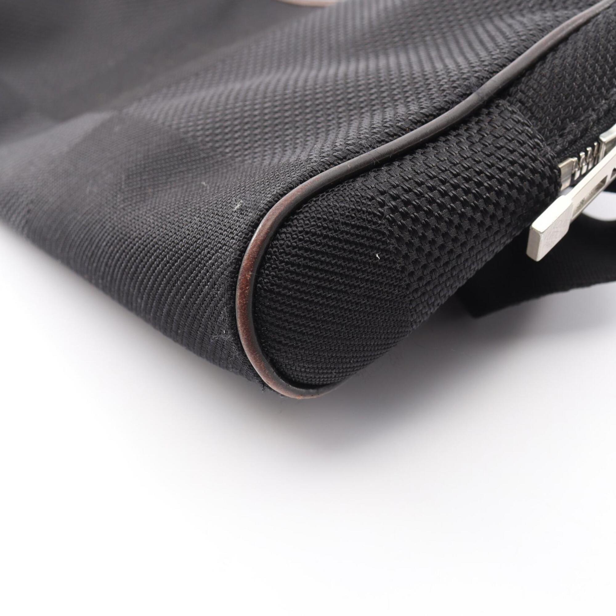 Louis Vuitton Black Noir Damier Geant Fanny Pack Handbag (Pre-Owned)