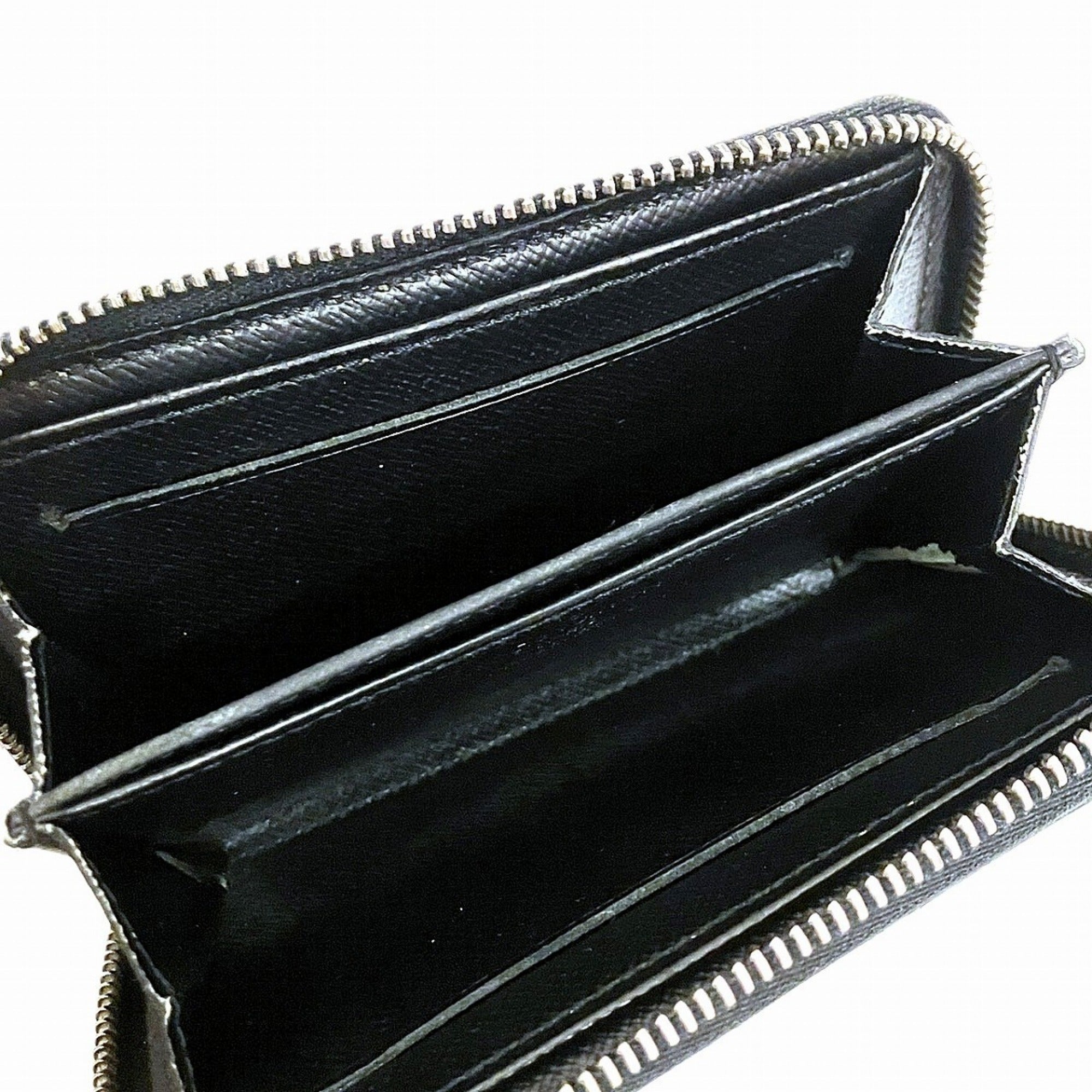 Louis Vuitton Black Damier Graphite Damier Graphite Coin Purse/Coin Case (Pre-Owned)