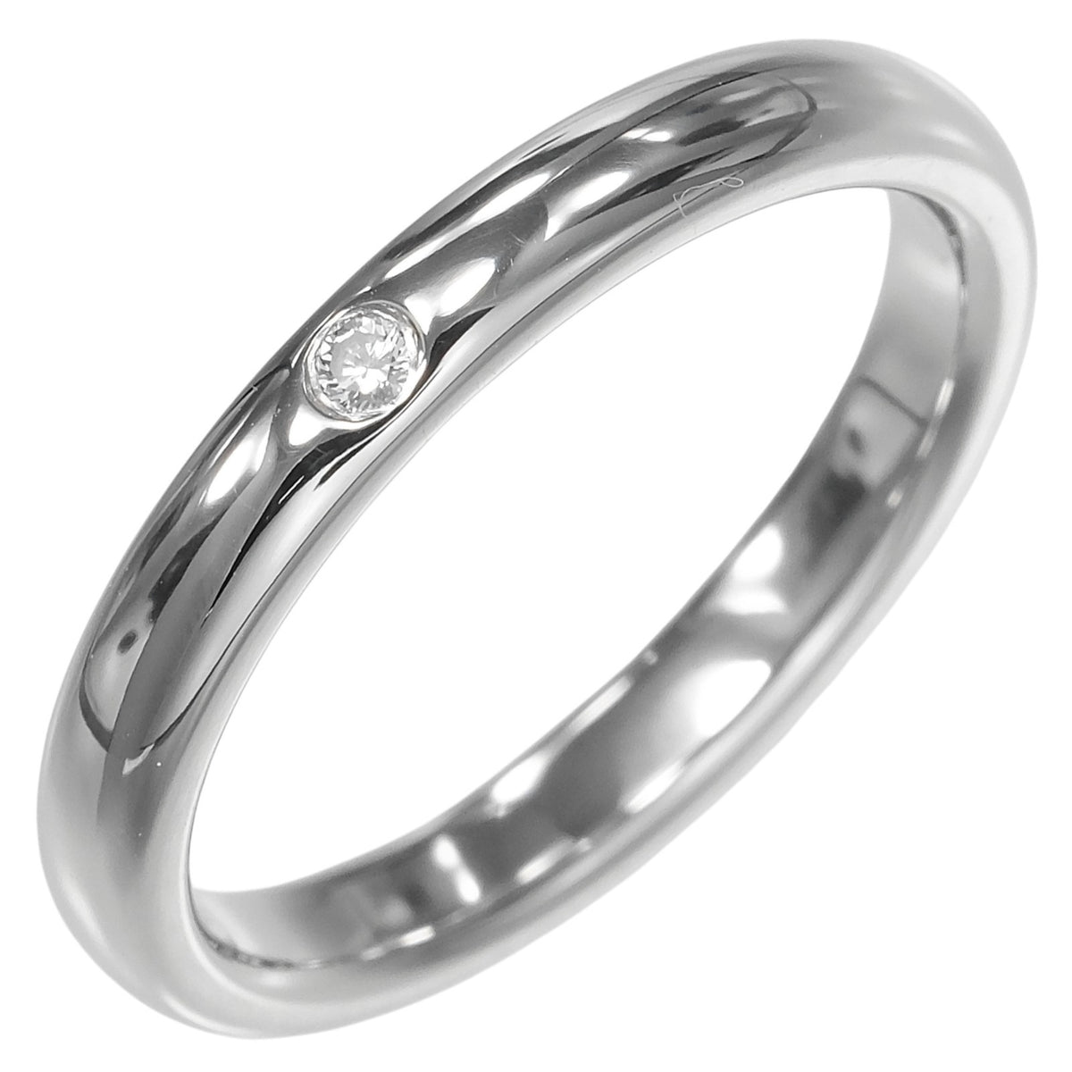 Tiffany Platinum 950 Band Ring (Pre-Owned)