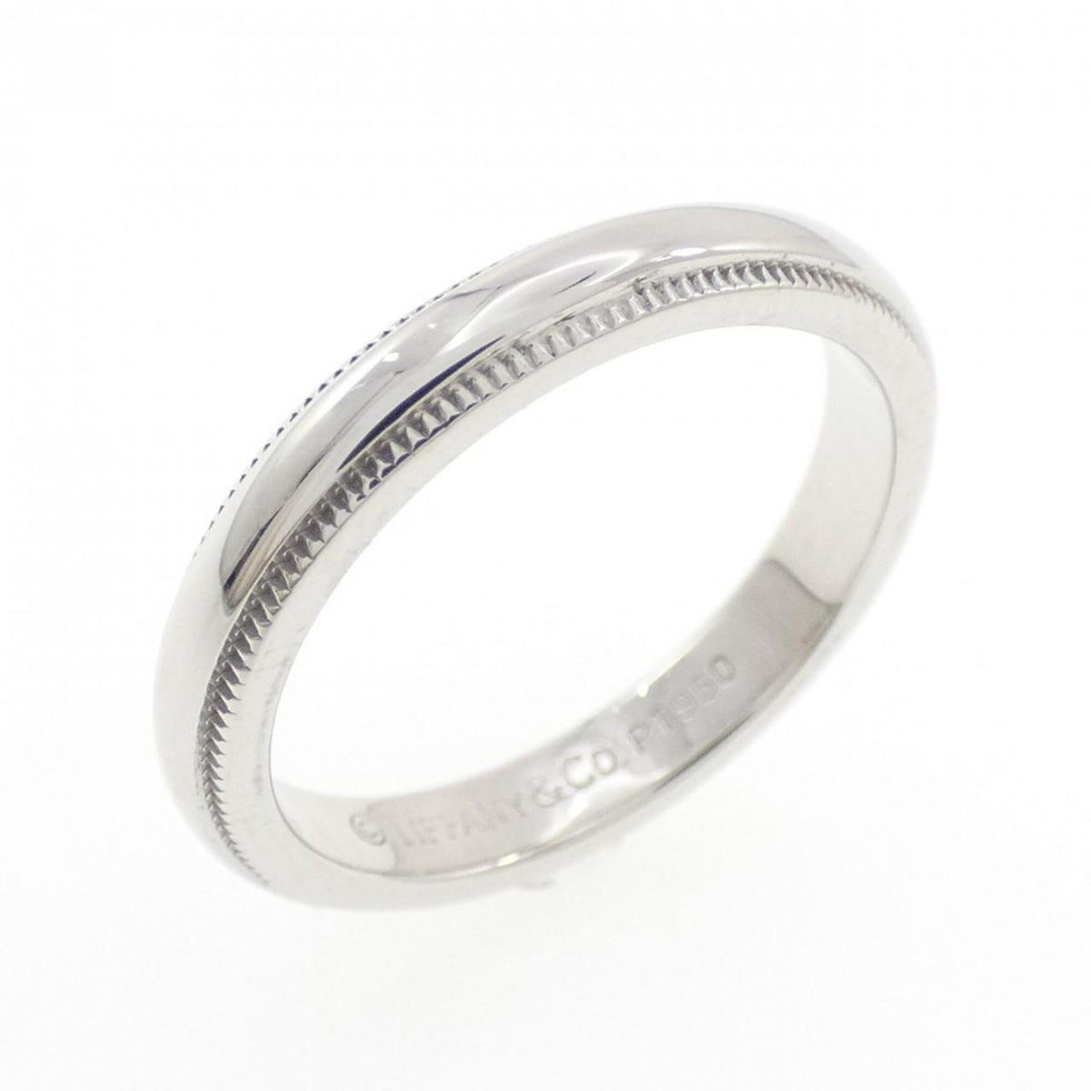 Tiffany Platinum 950 Band Ring (Pre-Owned)