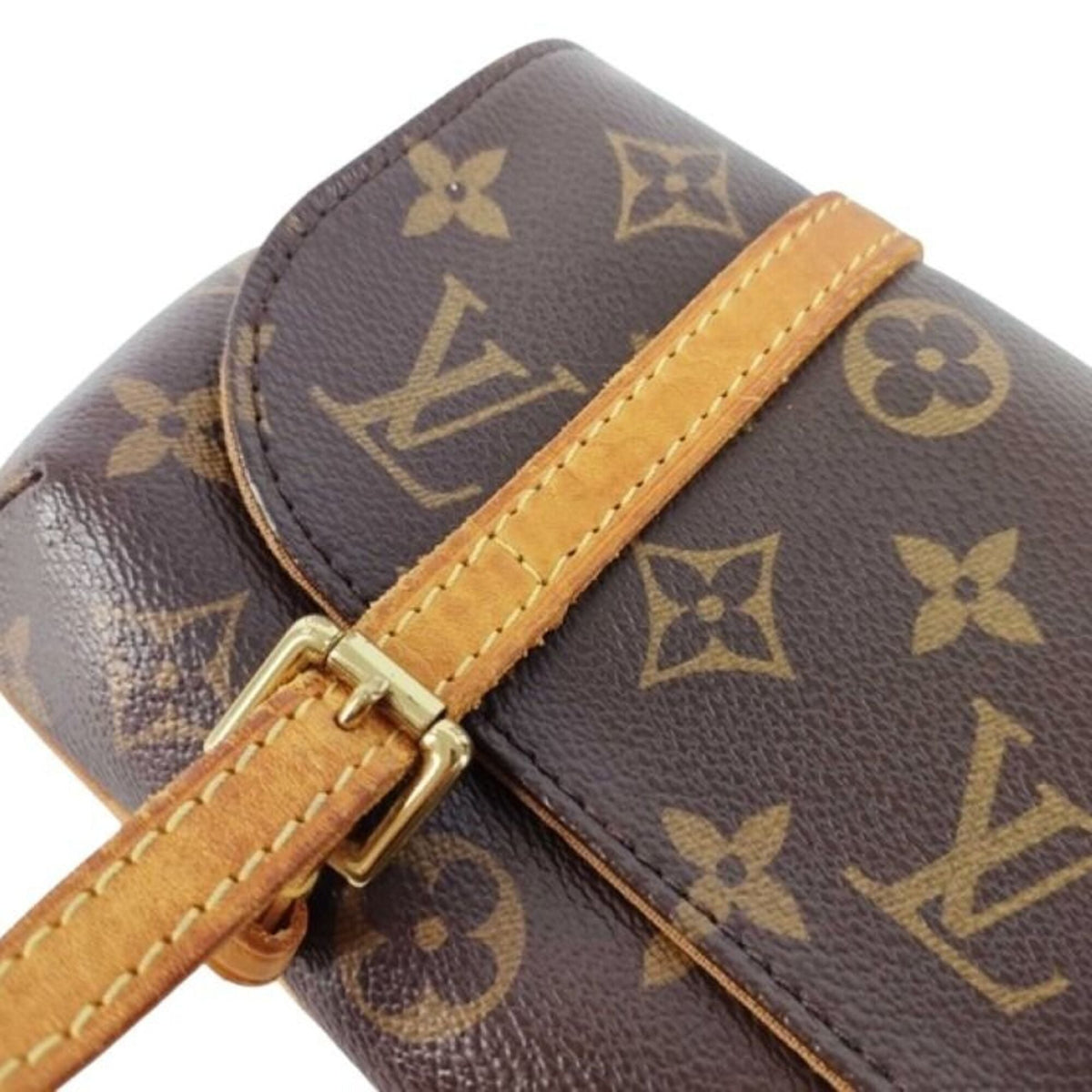 Louis Vuitton Brown Monogram Monogram Clutch Bag Fanny Pack Pochette Pouch (Pre-Owned)