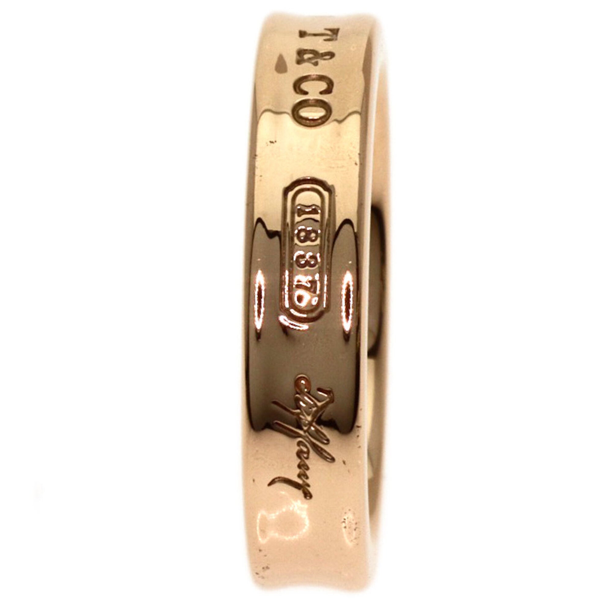 Tiffany Metal Band Ring (Pre-Owned)