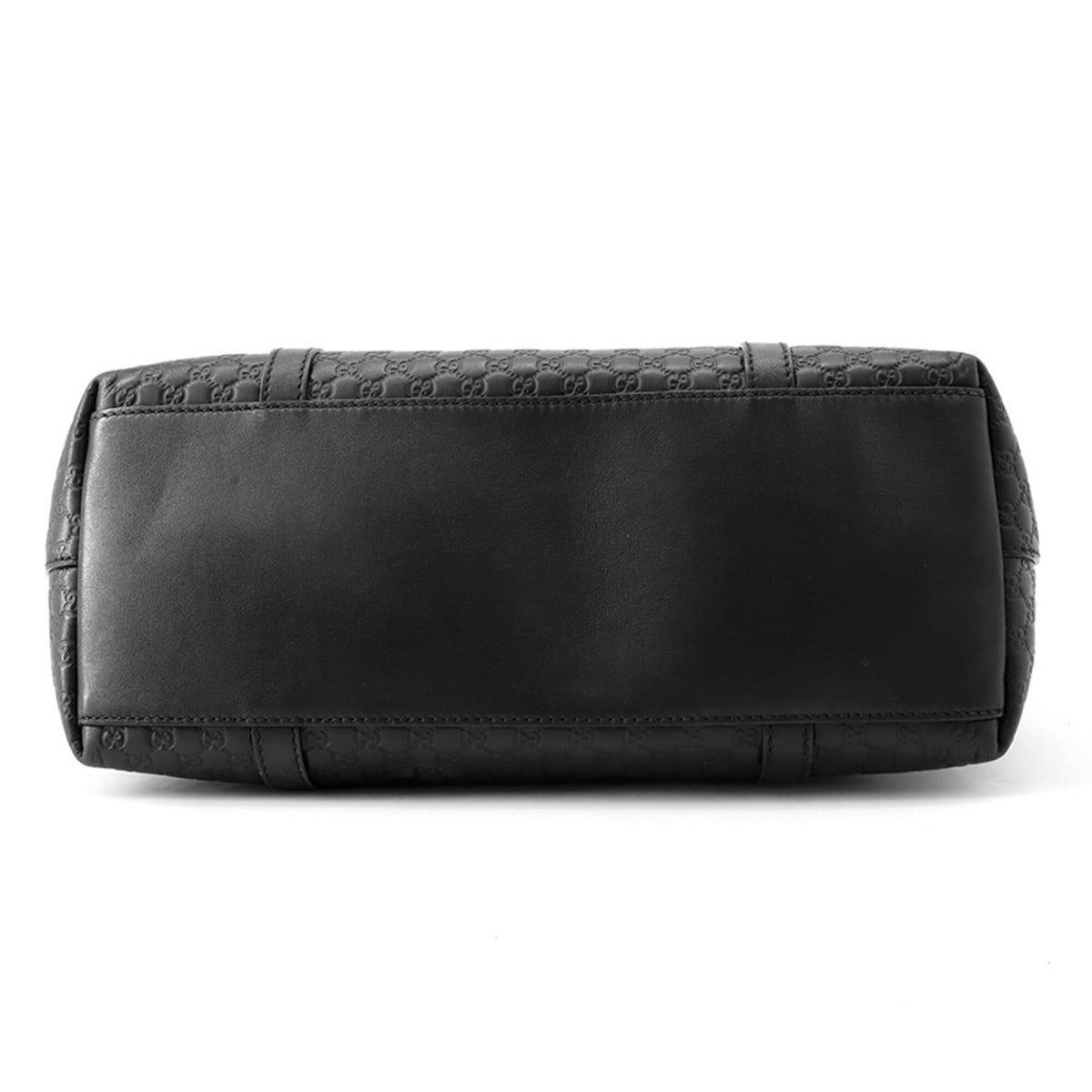 Gucci Black Leather Handbag Shoulder Bag Tote Bag (Pre-Owned)