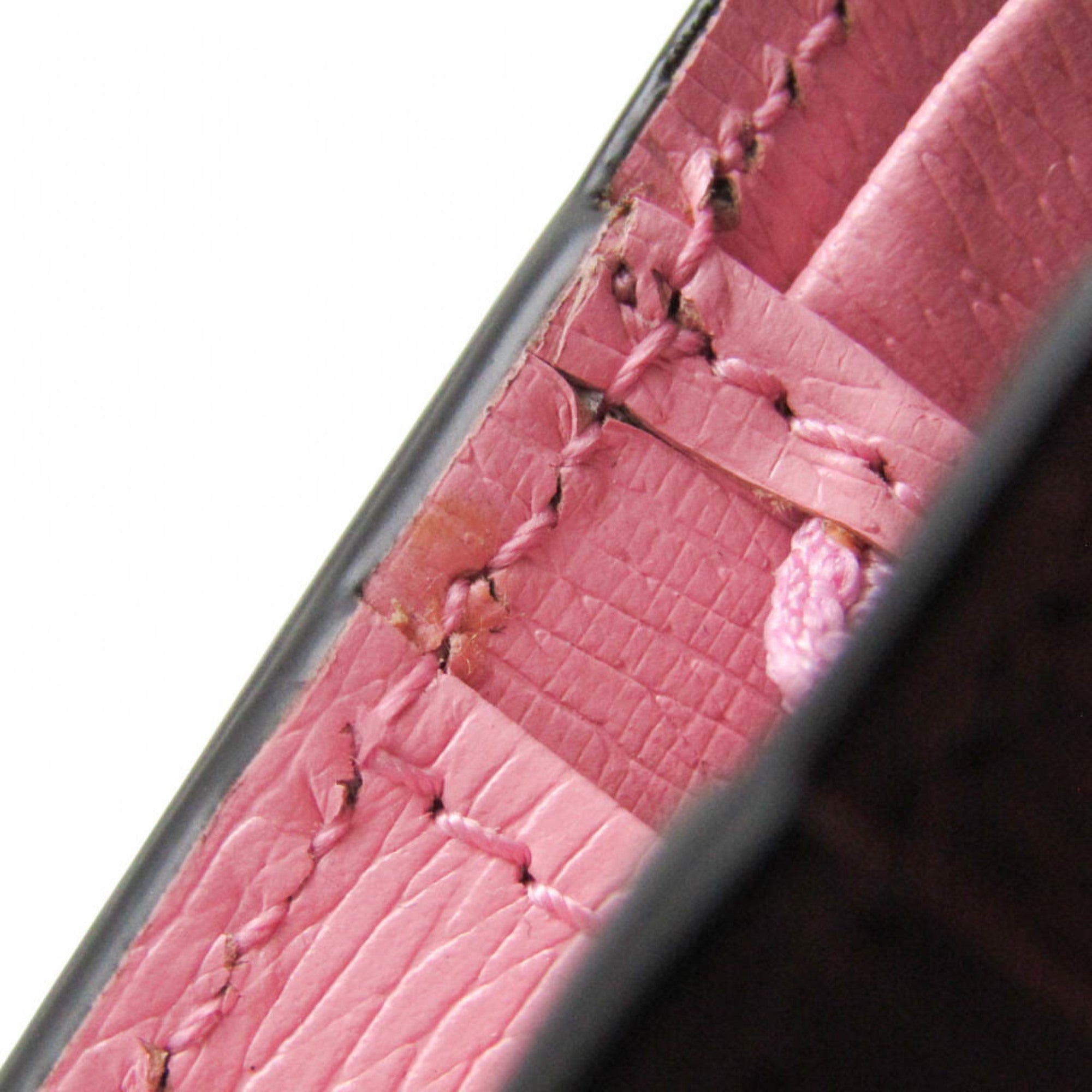 Gucci Multi-Color Pink Leather Wallet (Bi-Fold) (Pre-Owned)