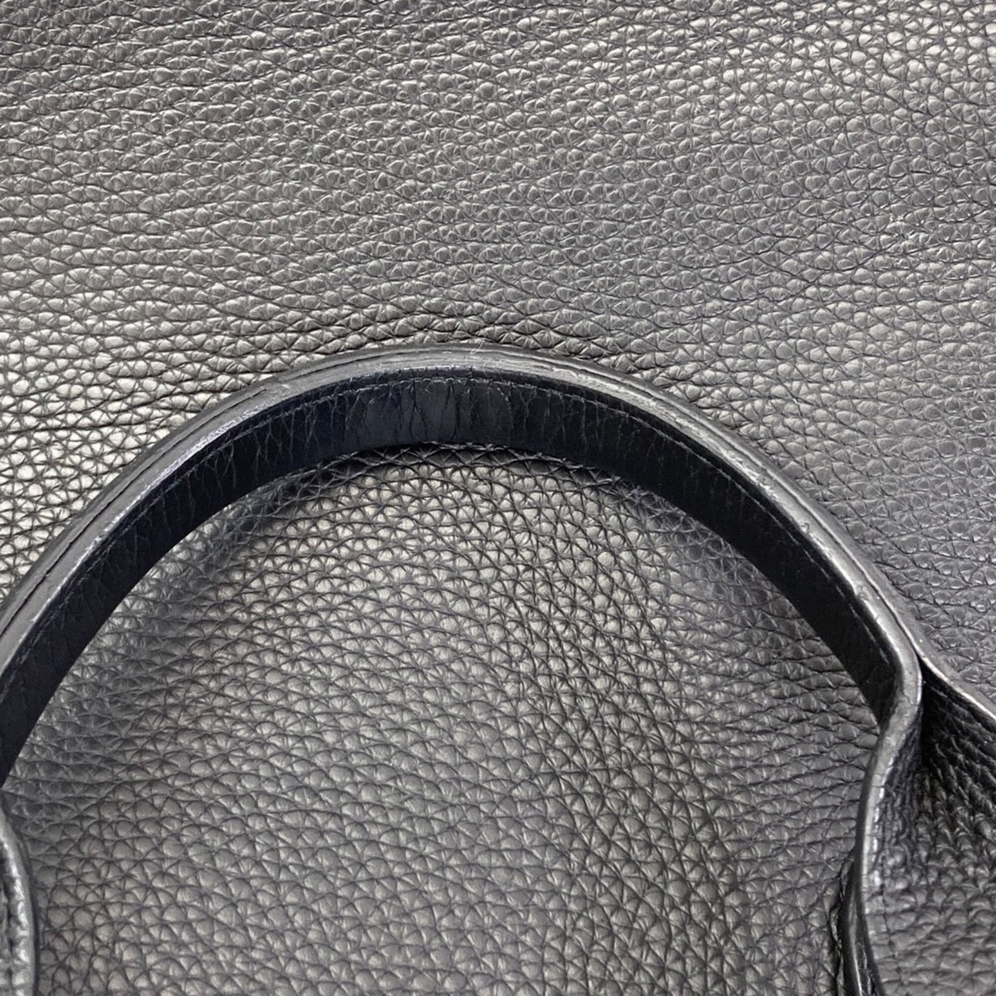 Louis Vuitton Taurillon Black Leather Tote Bag (Pre-Owned)