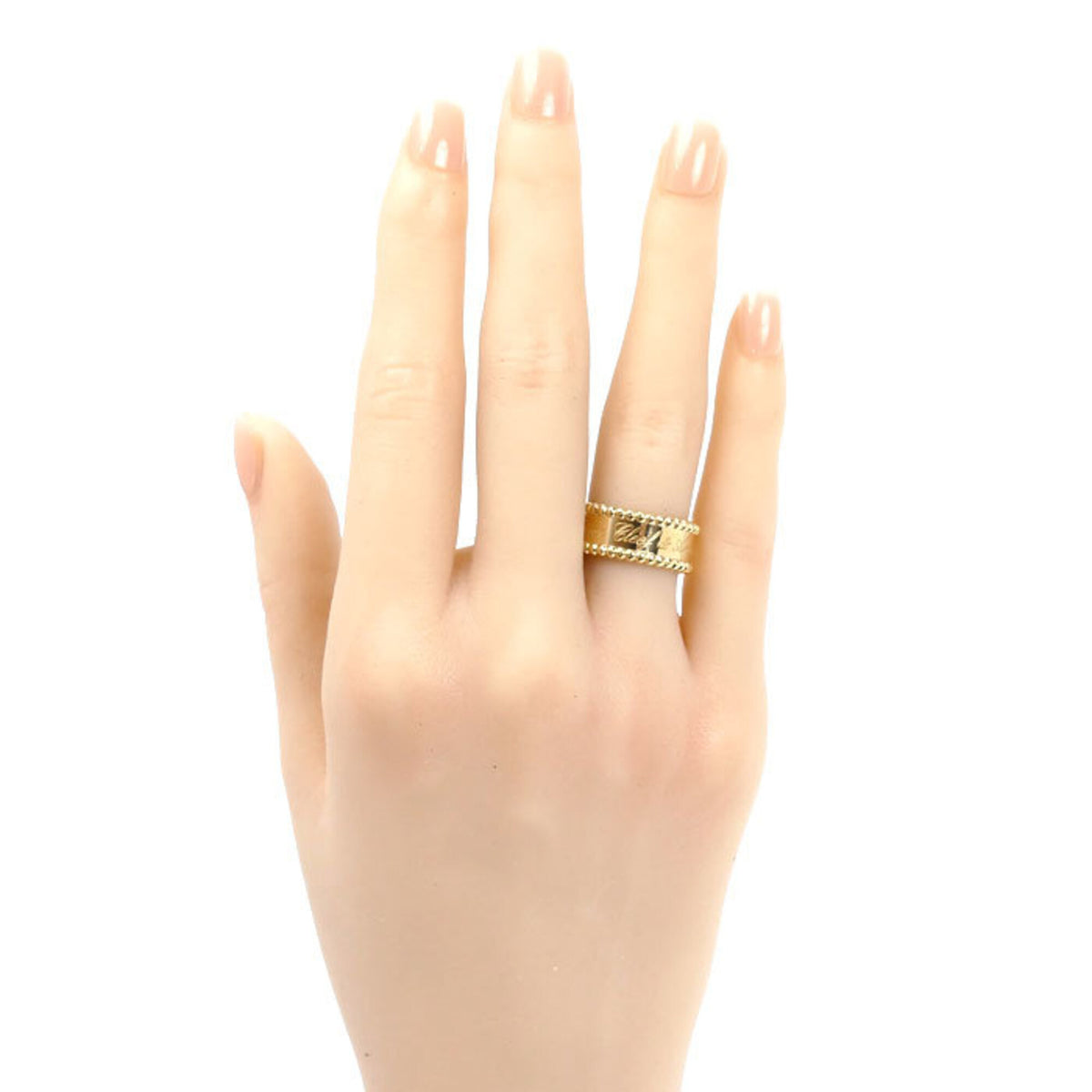 Van Cleef & Arpels Yellow Gold (18K) Band Ring (Pre-Owned)