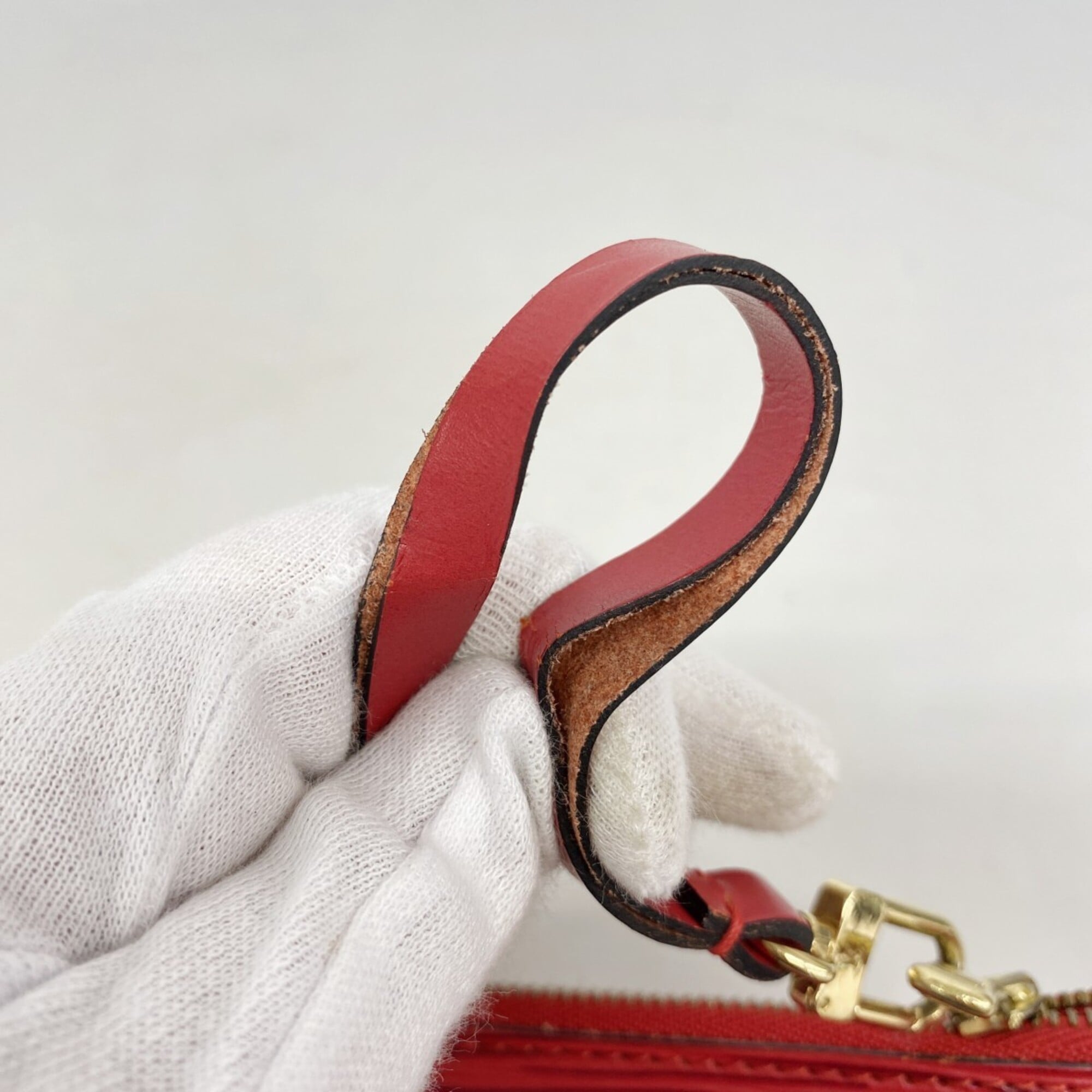 Louis Vuitton Castilian Red Pouch (Pre-Owned)
