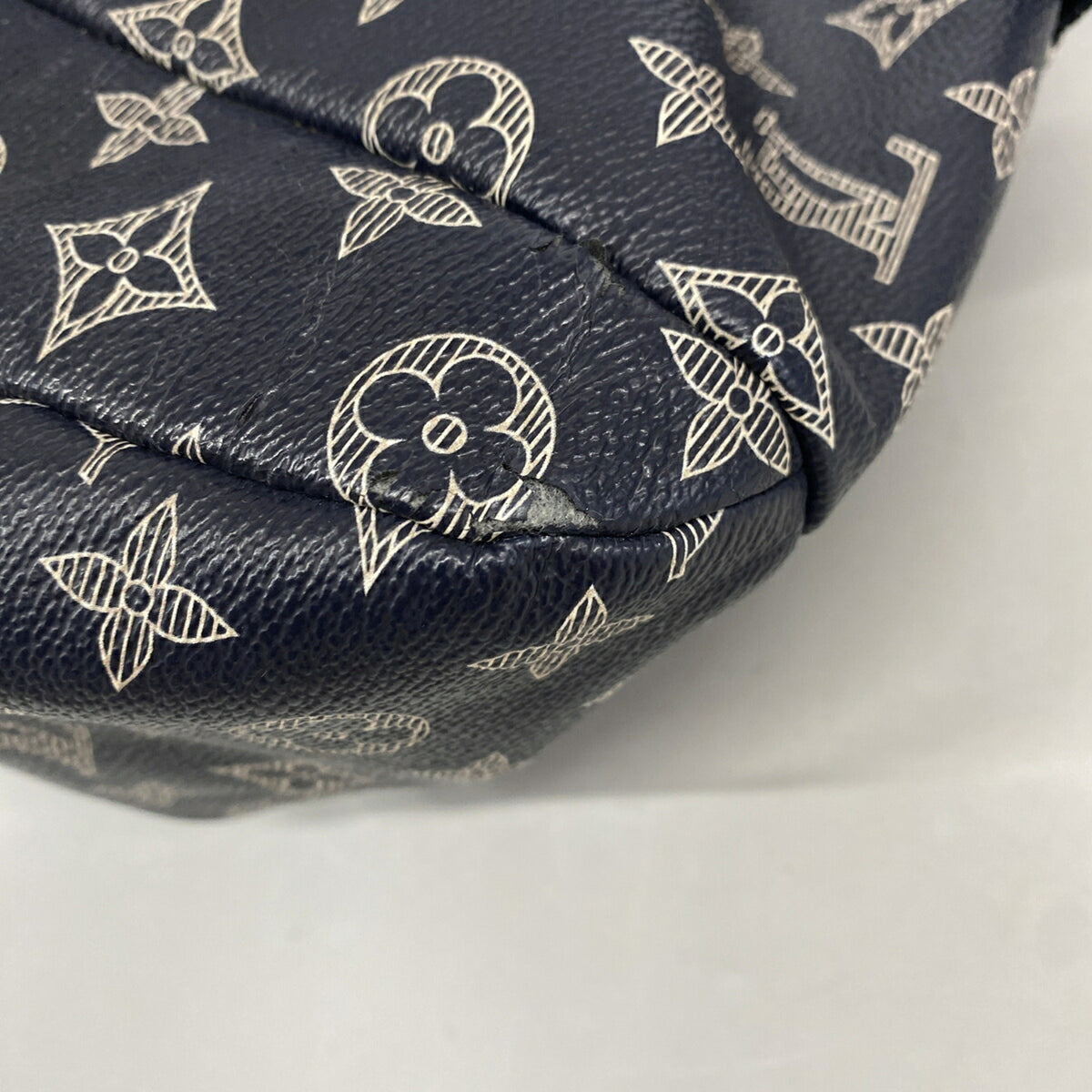 Louis Vuitton Navy Backpack (Pre-Owned)