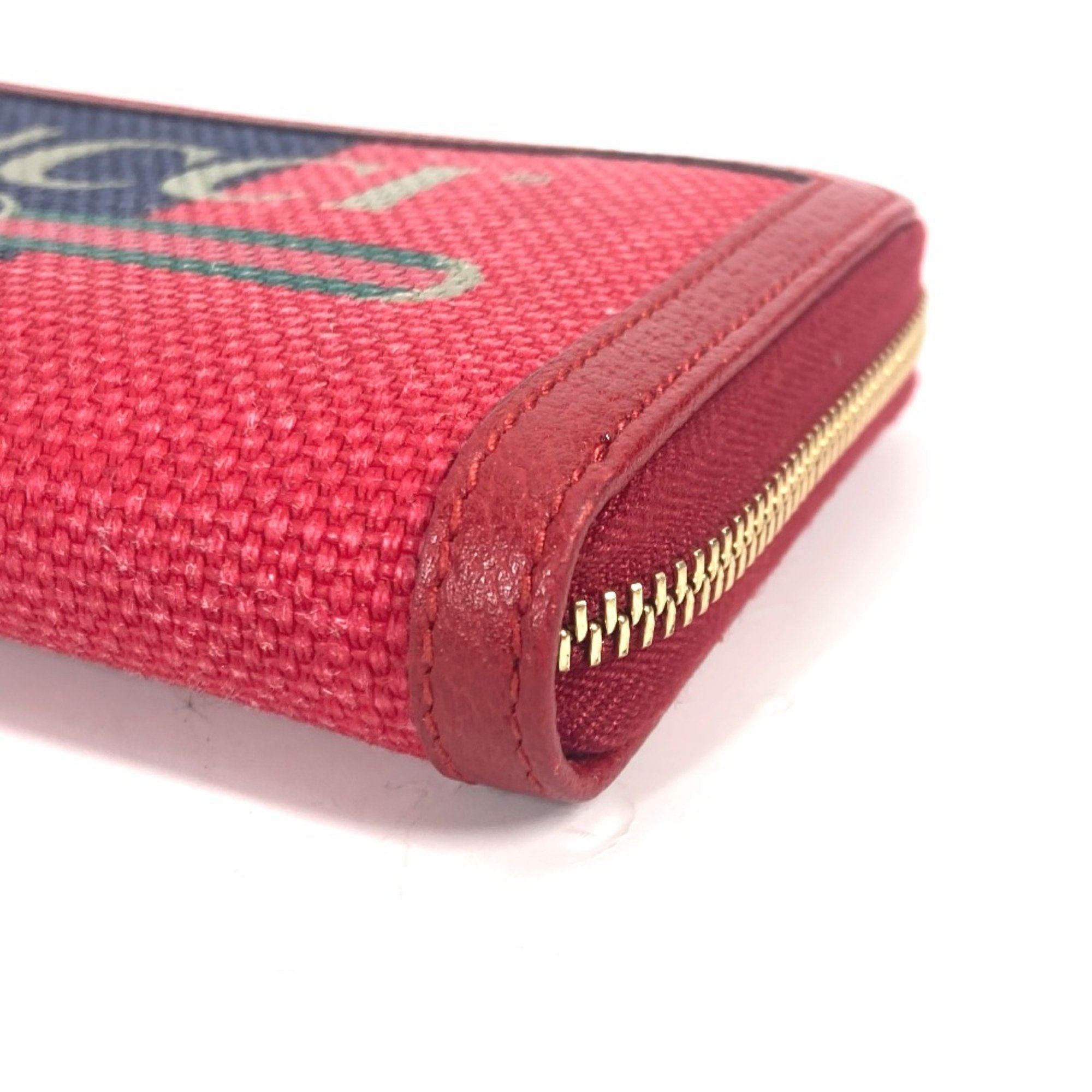 Gucci Red Other Long Wallet (Bi-Fold) (Pre-Owned)